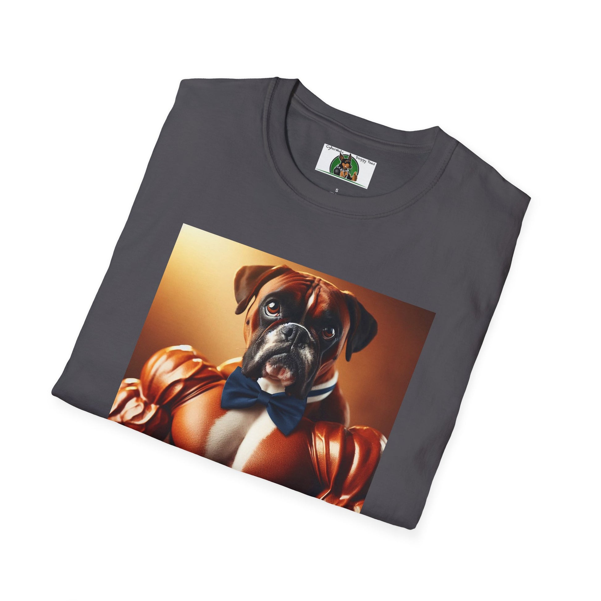 Muscle Boxer Unisex Softstyle T-Shirt T-Shirt Printify   