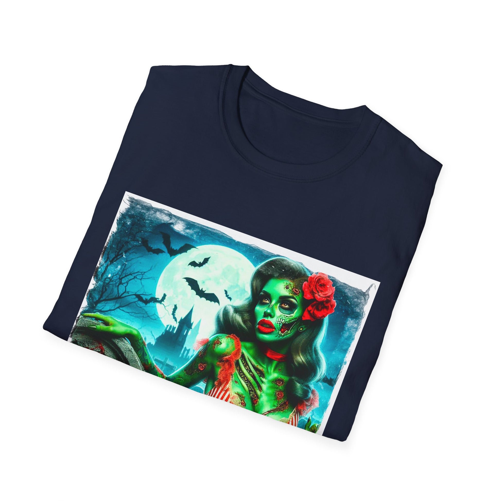 Marketing Zombie Pinup Mis·cel·la·ne·ous T-Shirt Printify   