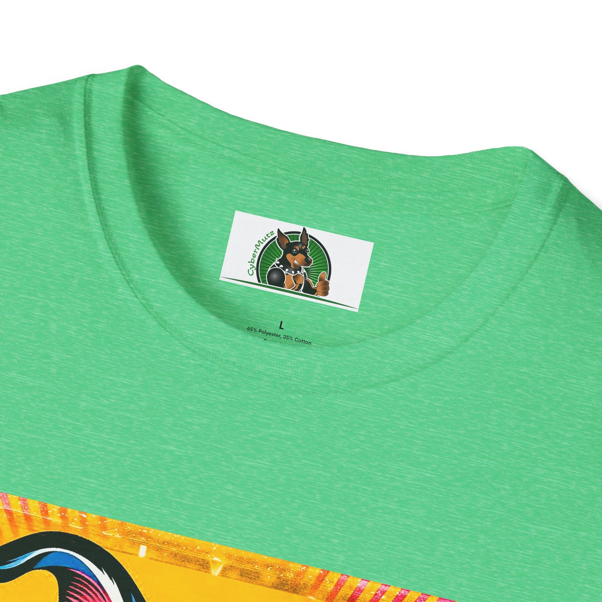 Miniature Schnauzer colorful art t shirt T-Shirt Printify