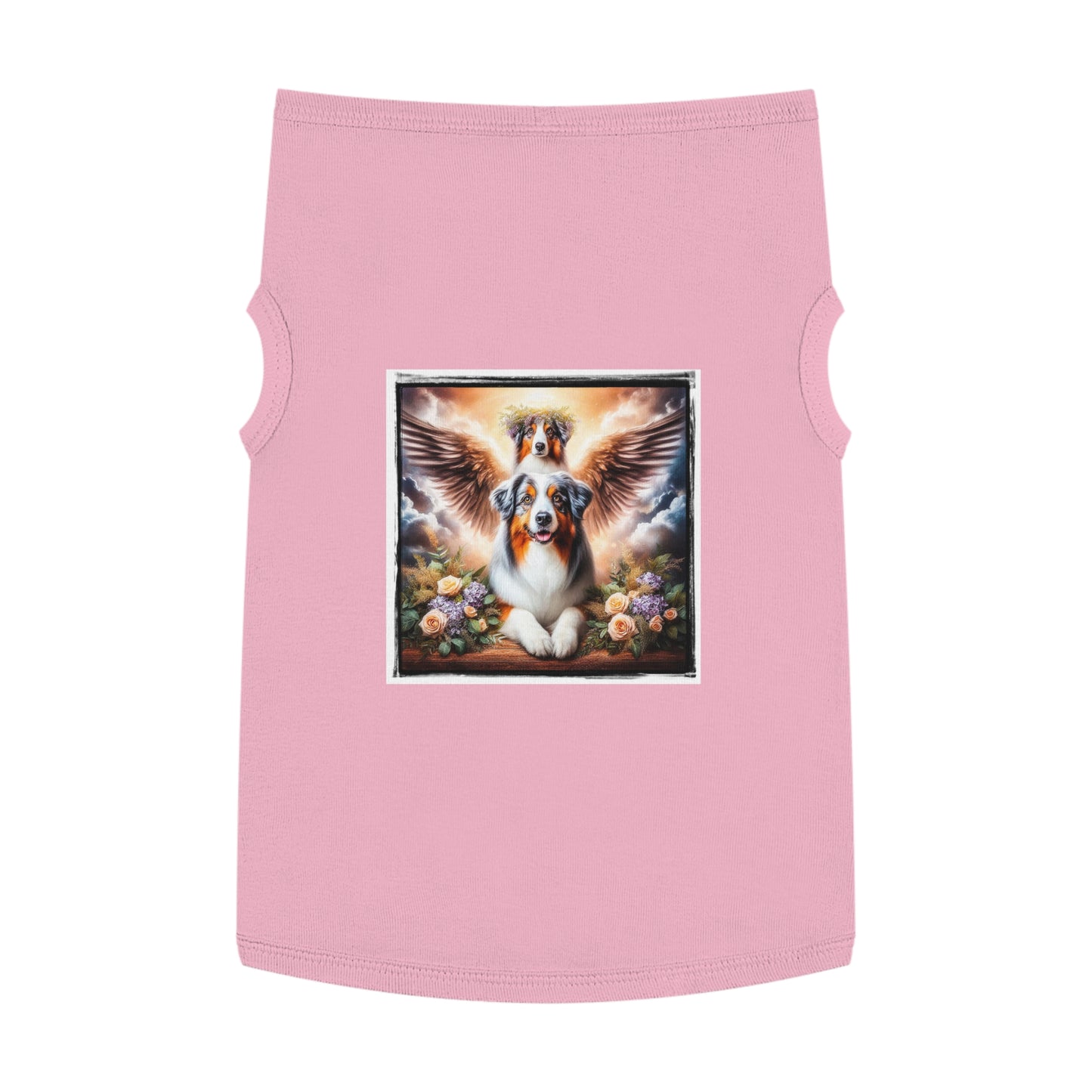 Pet Tank Top Australian Shepherd Pets Printify XL Pink 