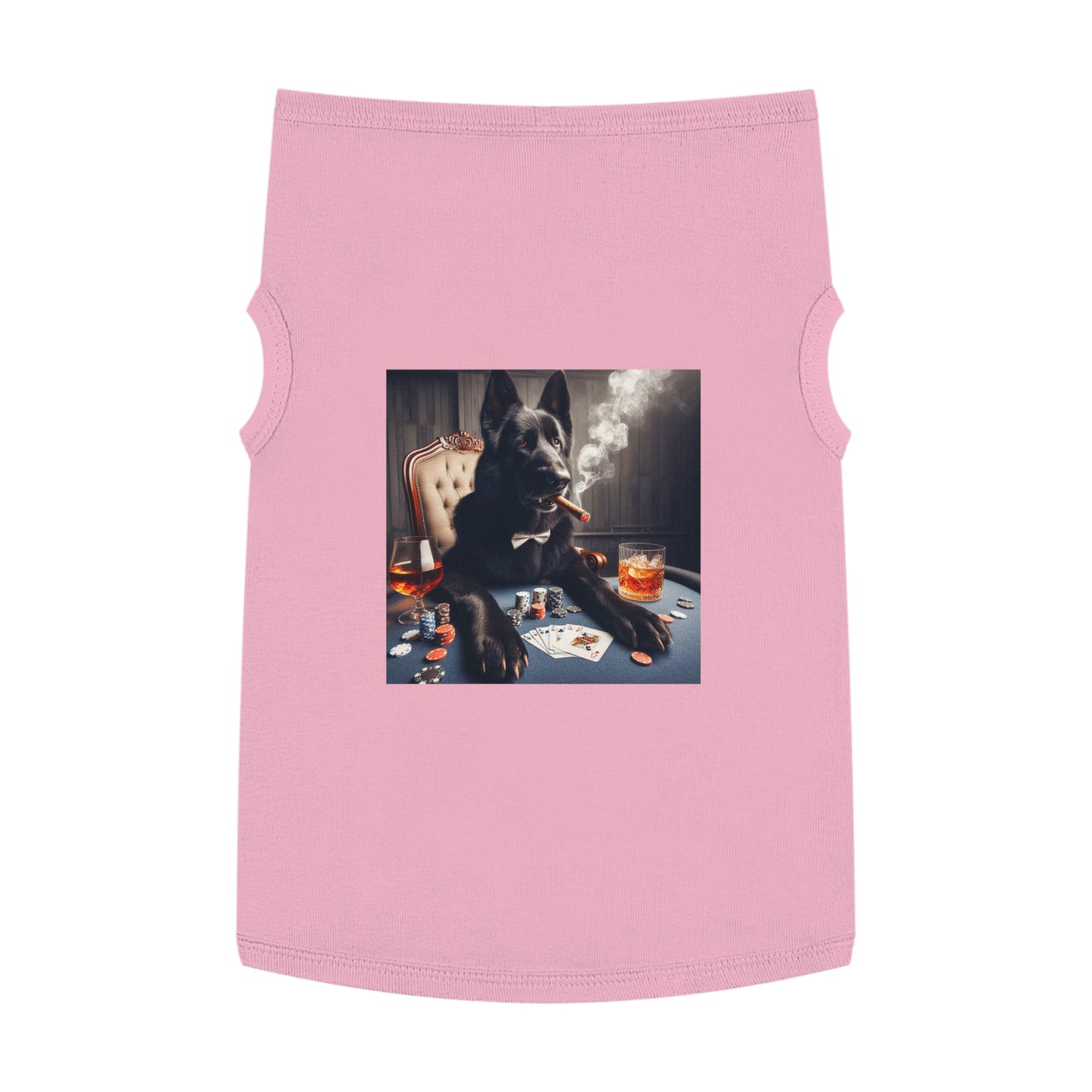 Pet Tank Top German Shepherd Pets Printify XL Pink 