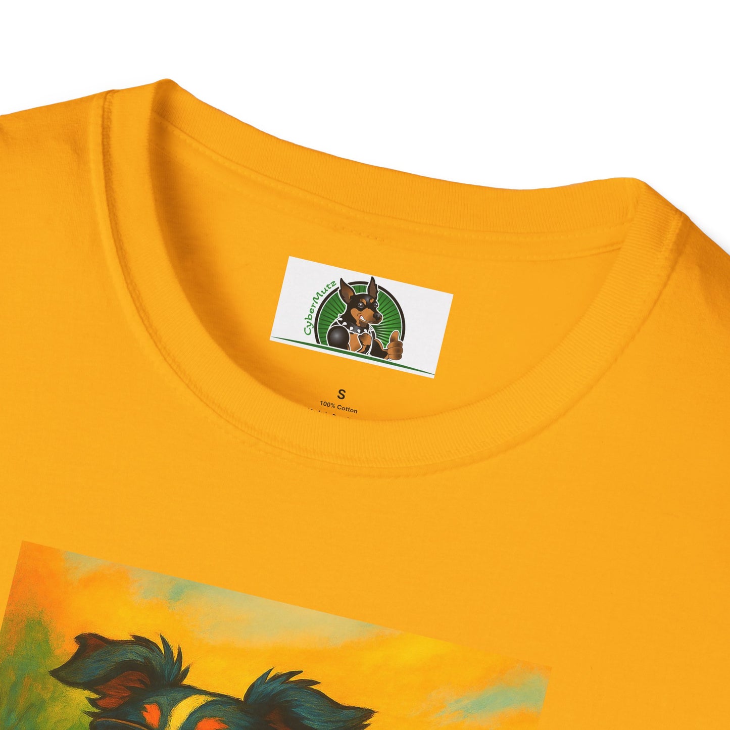 Sports Soccer Australian Shepherd Unisex T-Shirt