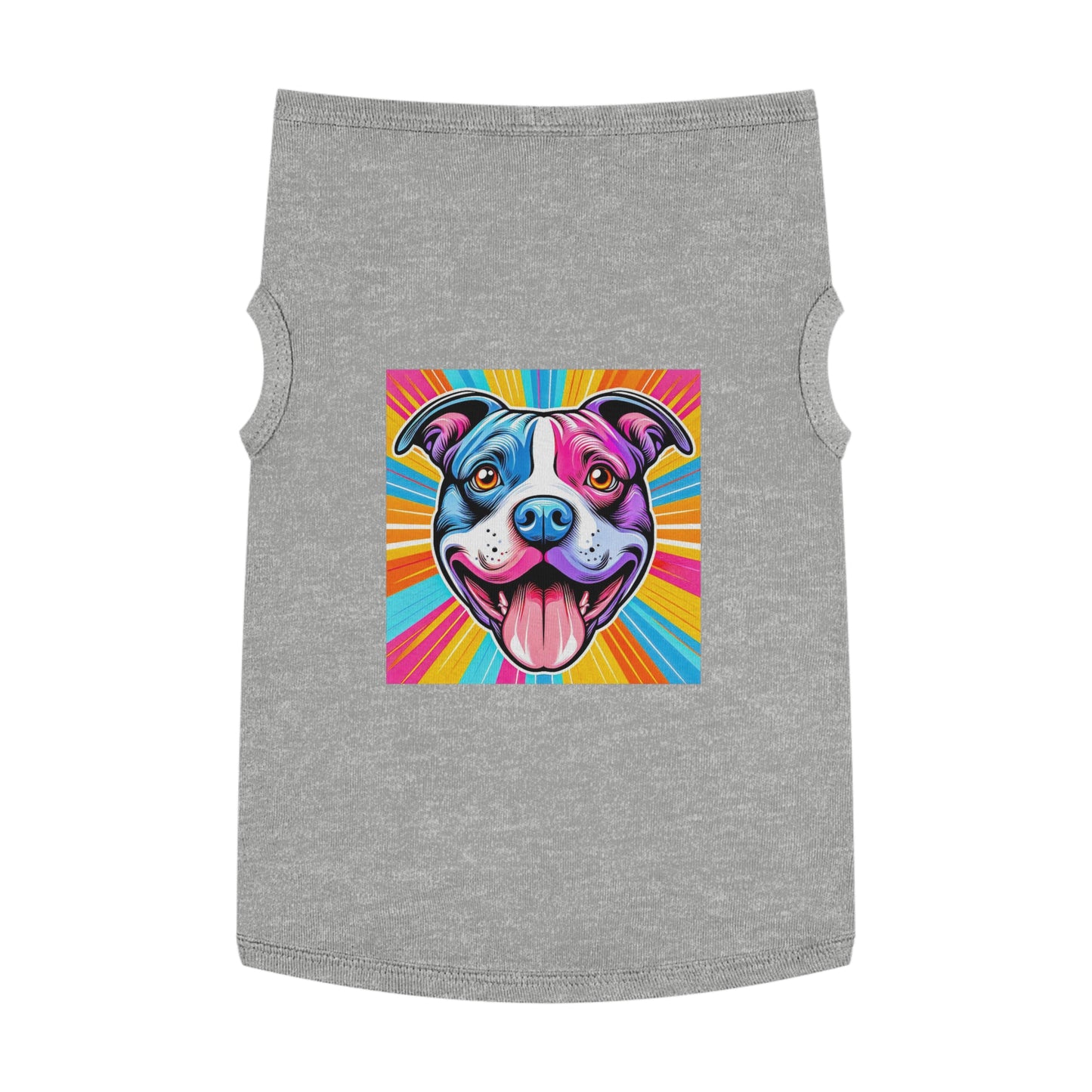 Pet Tank Top Pit Bull Pets Printify XL Heather