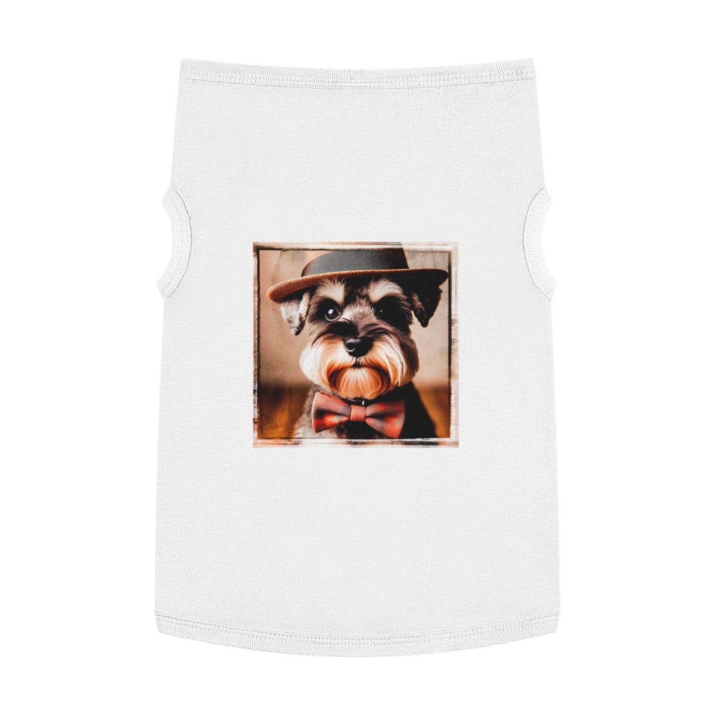 Pet Tank Top Miniature Schnauzer Pets Printify   