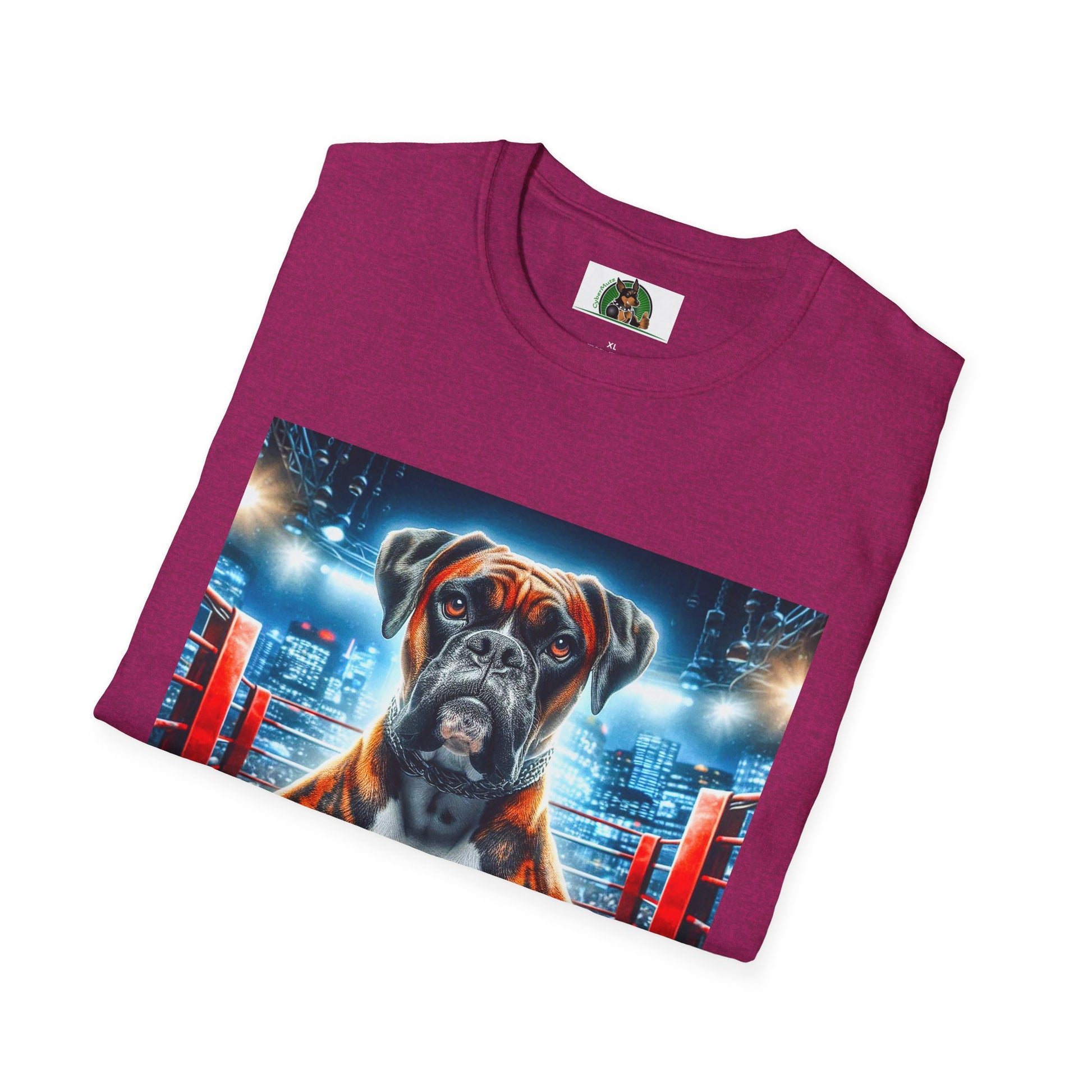 Boxing Boxer Dog Shirt T-Shirt Printify   