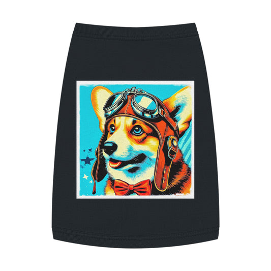 Pet Tank Top Pembroke Welsh Corgi Pets Printify   