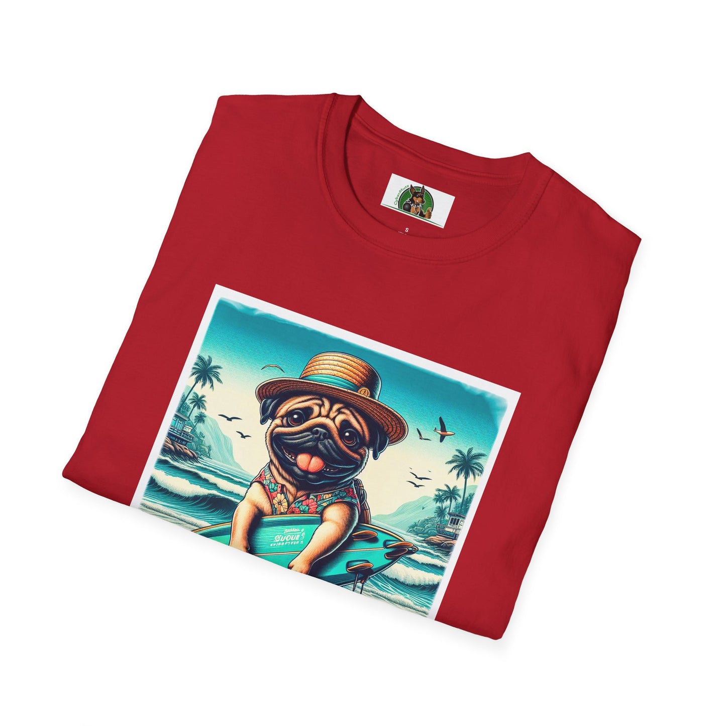 Pugs T-Shirt Printify   