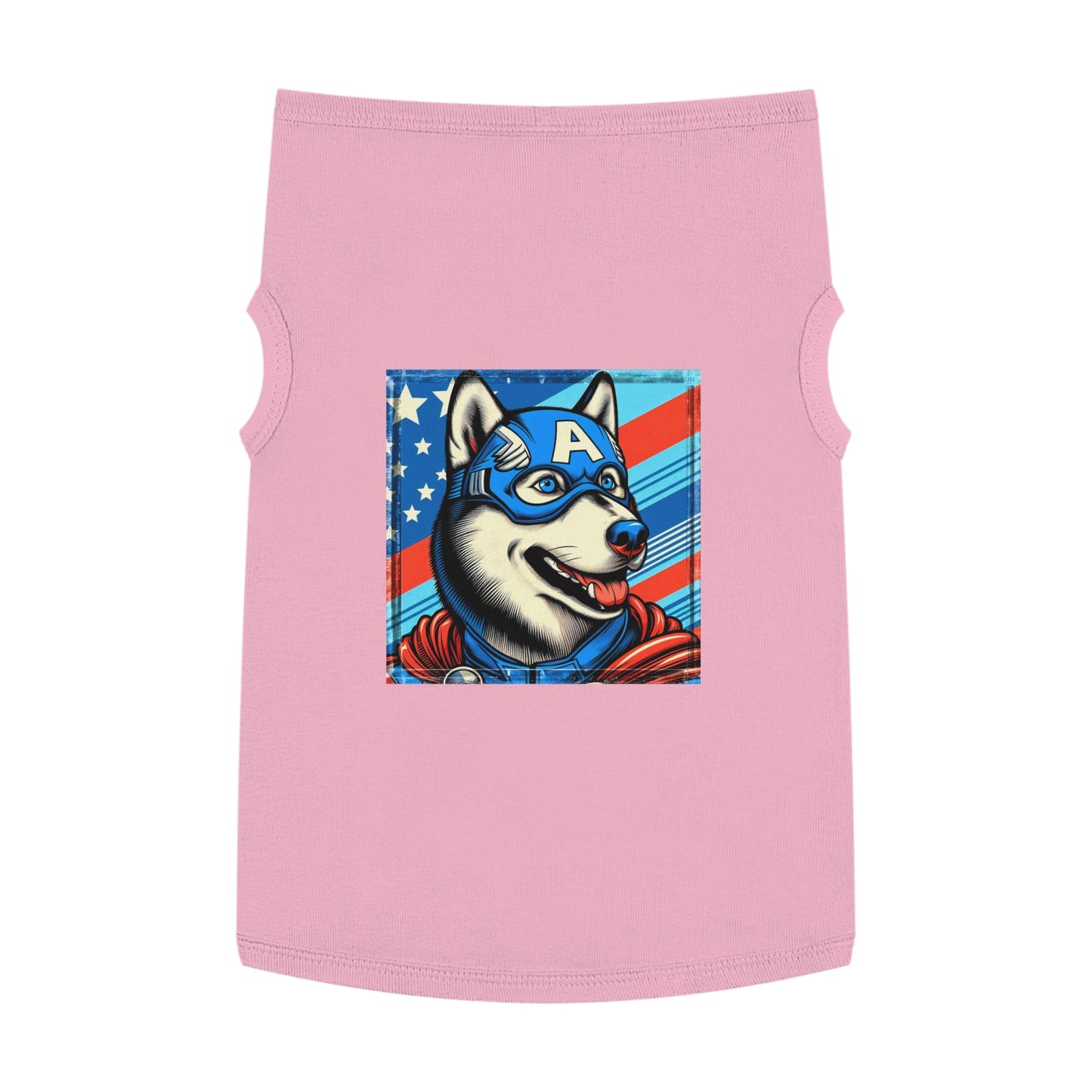 Pet Tank Top Husky Pets Printify XL Pink