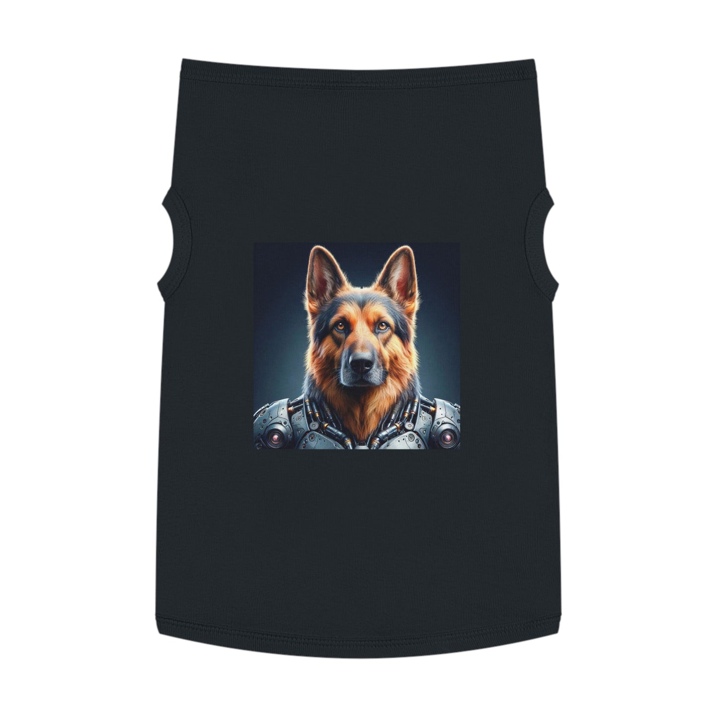 Pet Tank Top German Shepherd Pets Printify XL Black 