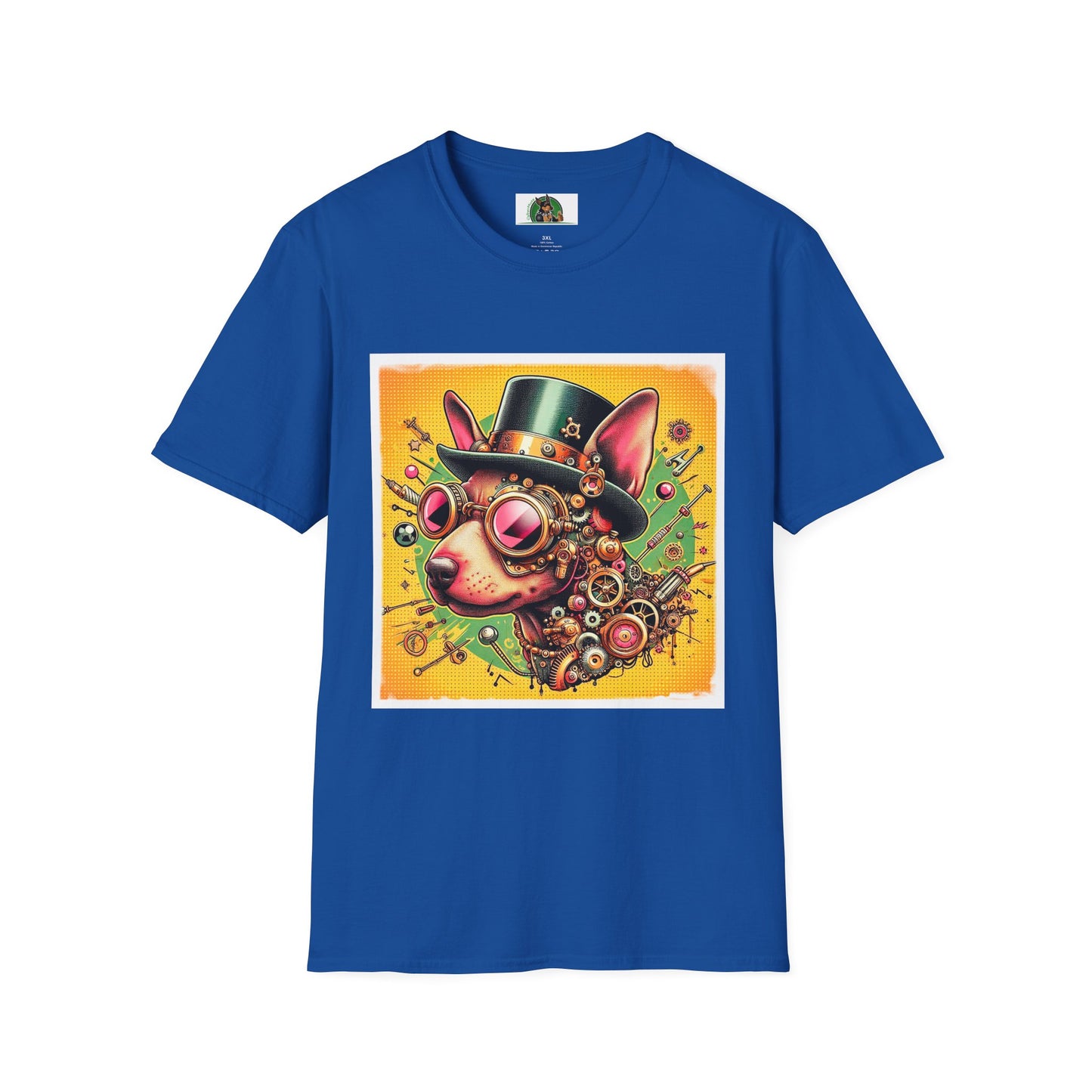 Min Pin T-Shirt T-Shirt Printify XS Royal