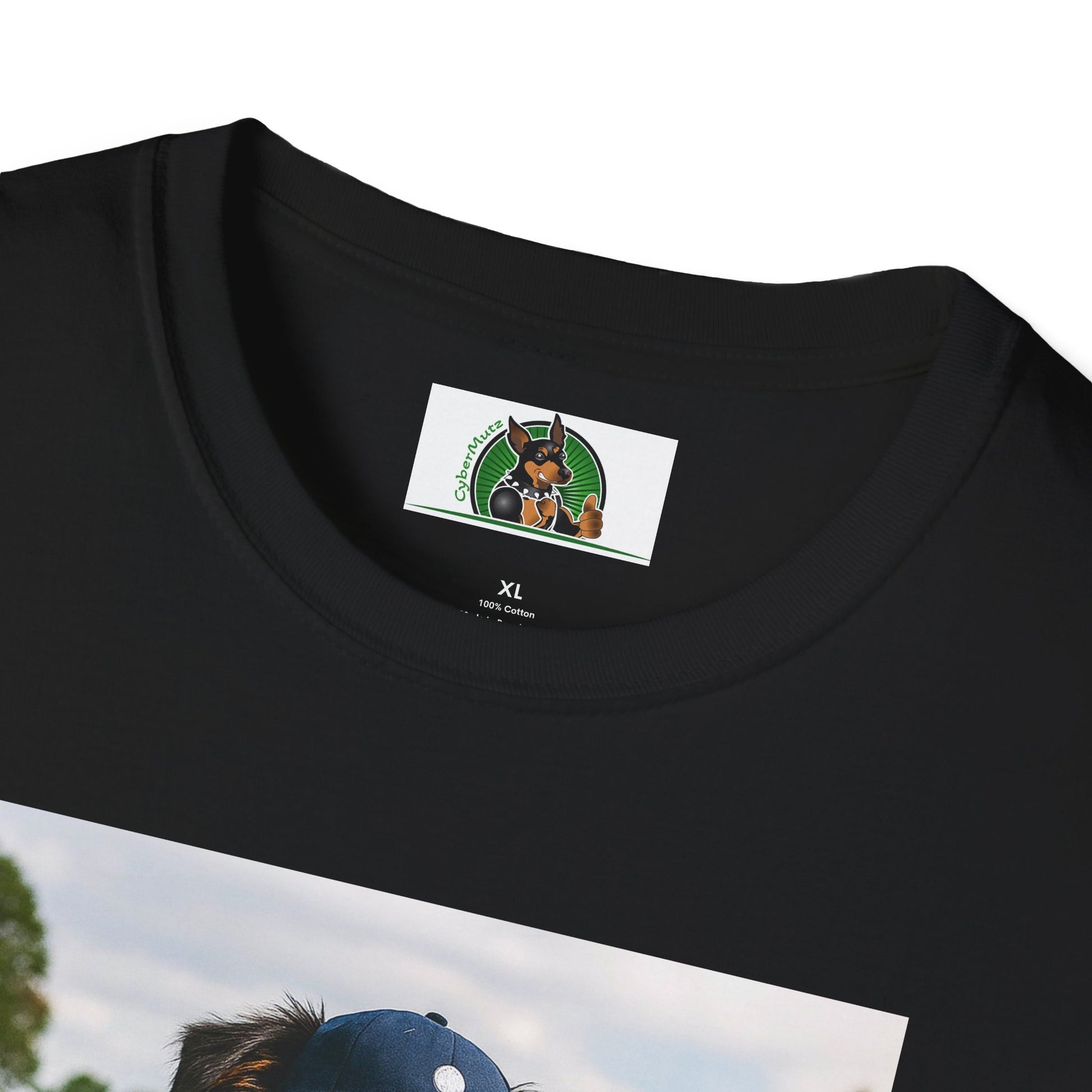 Sports Golf Australian Shepherd T-Shirt T-Shirt Printify