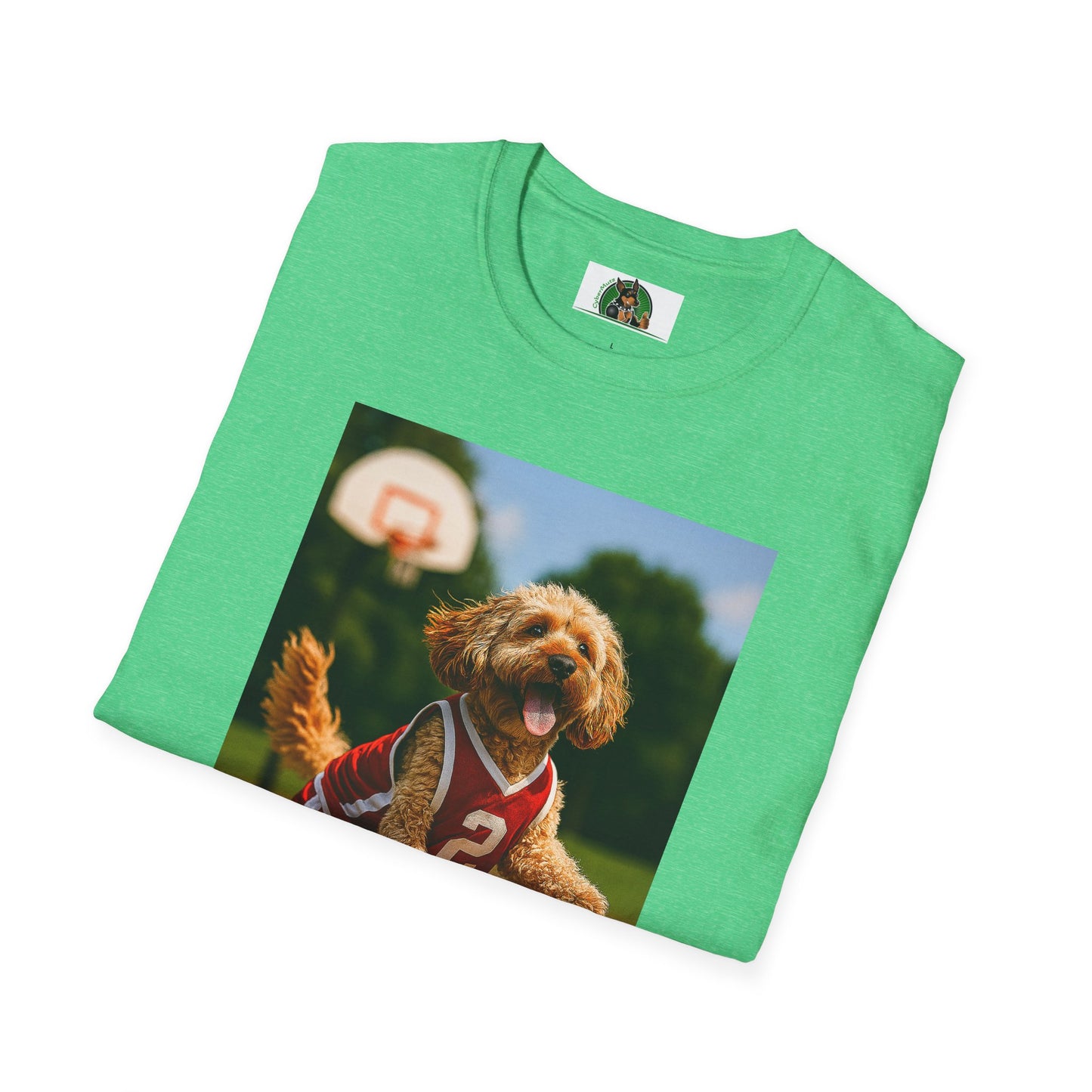 Sports Cockerpoo Basketball T-Shirt
