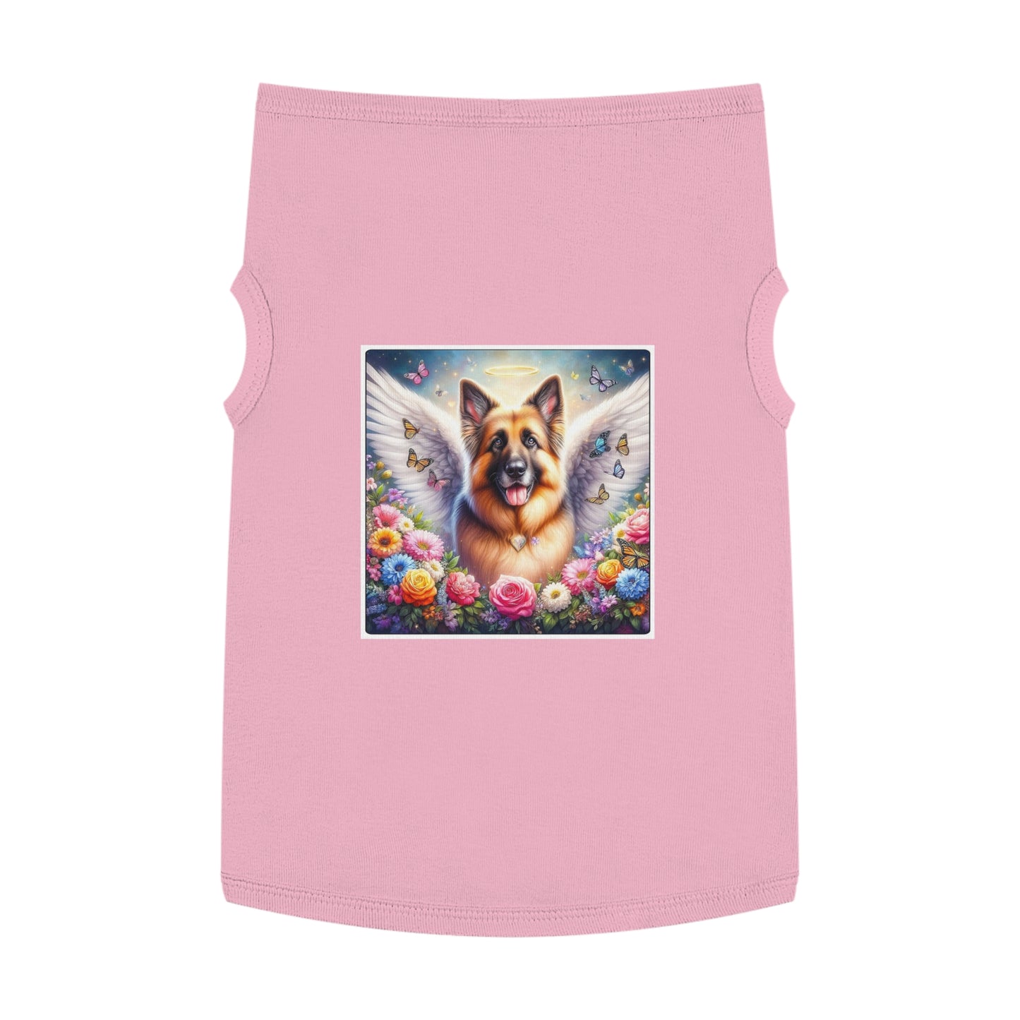 Pet Tank Top German Shepherd Pets Printify XL Pink