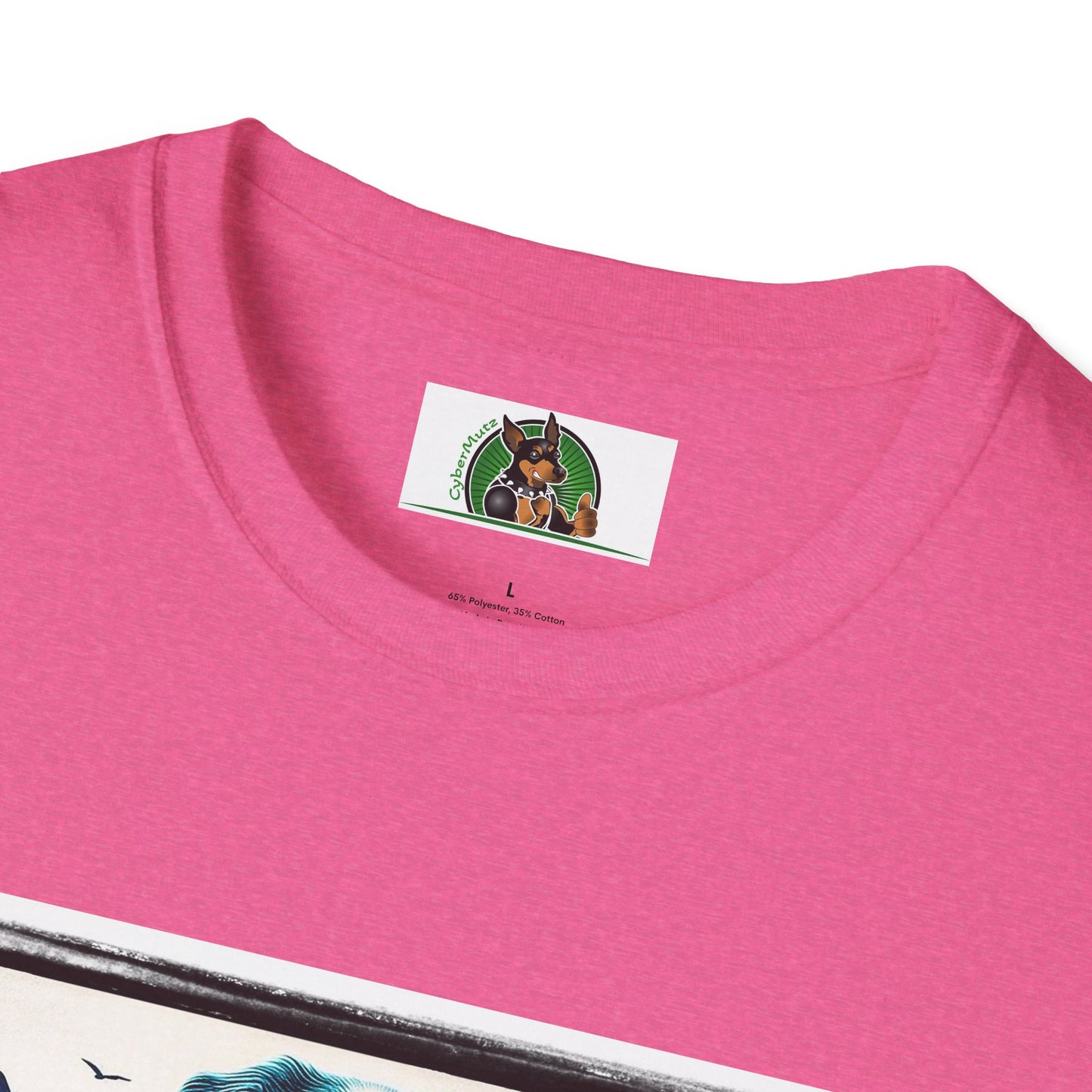 Australian Shepherd Turquoise Surf Board Beach Dog