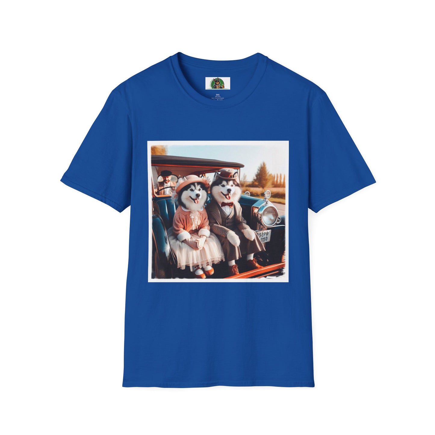 Husky T-Shirt Printify XS Royal 