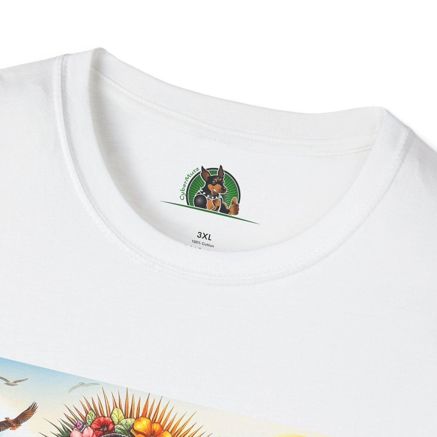 Jack Russell Surfer Girl T-Shirt Printify