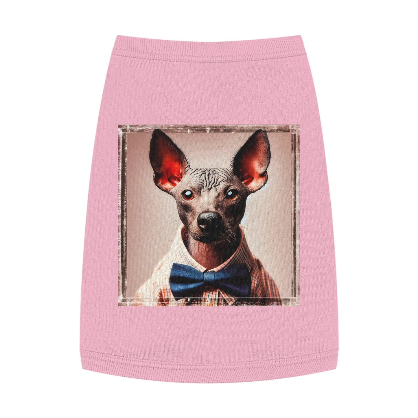 Pet Tank Top Mexican Hairless Pets Printify M Pink