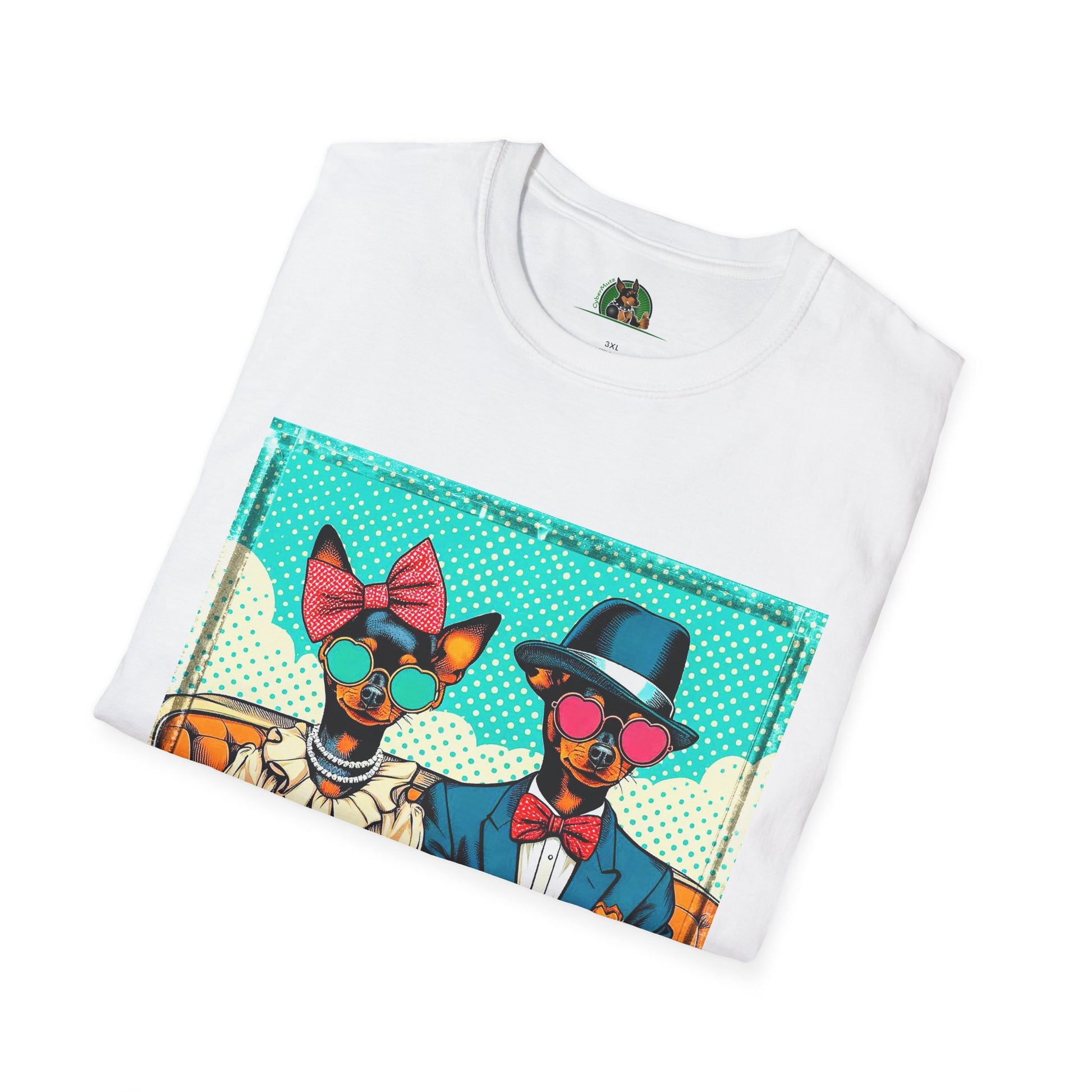 Wacky Min Pin T-Shirt T-Shirt Printify   