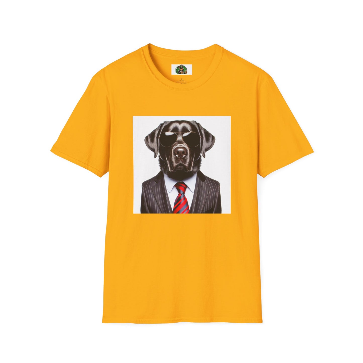 Labrador Retriever T-Shirt Printify S Gold 