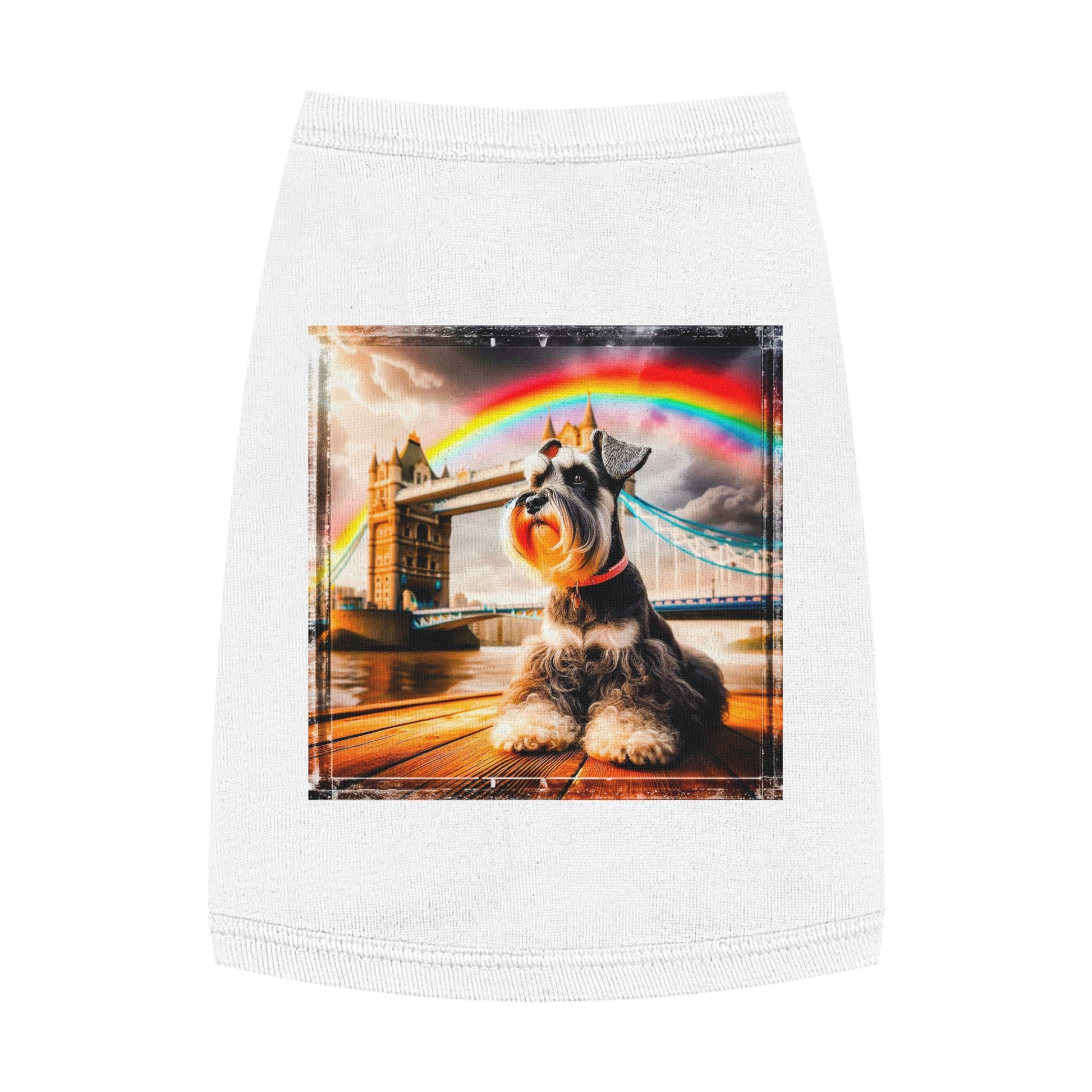 Pet Tank Top Miniature Schnauzer Pets Printify   