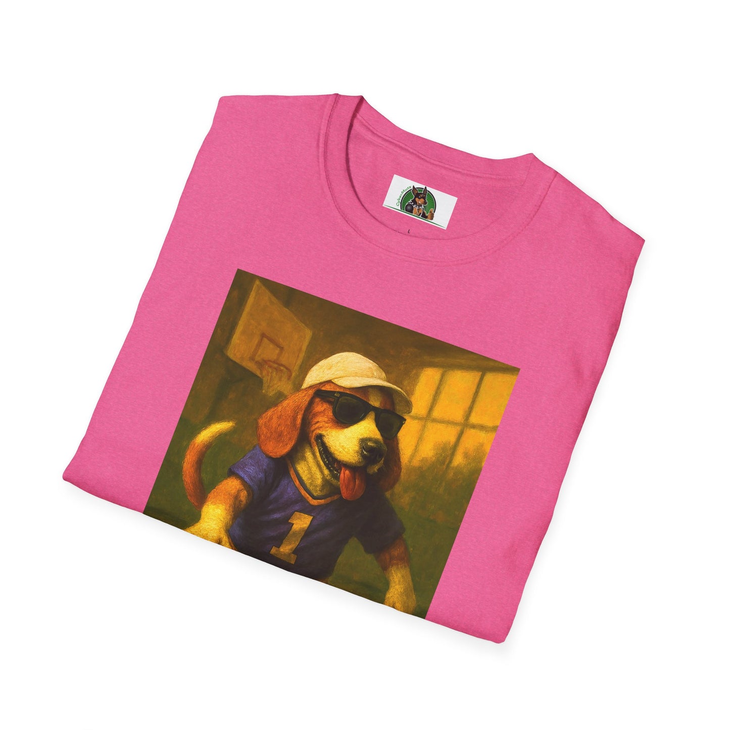 Sports Beagle T-Shirt Basketball