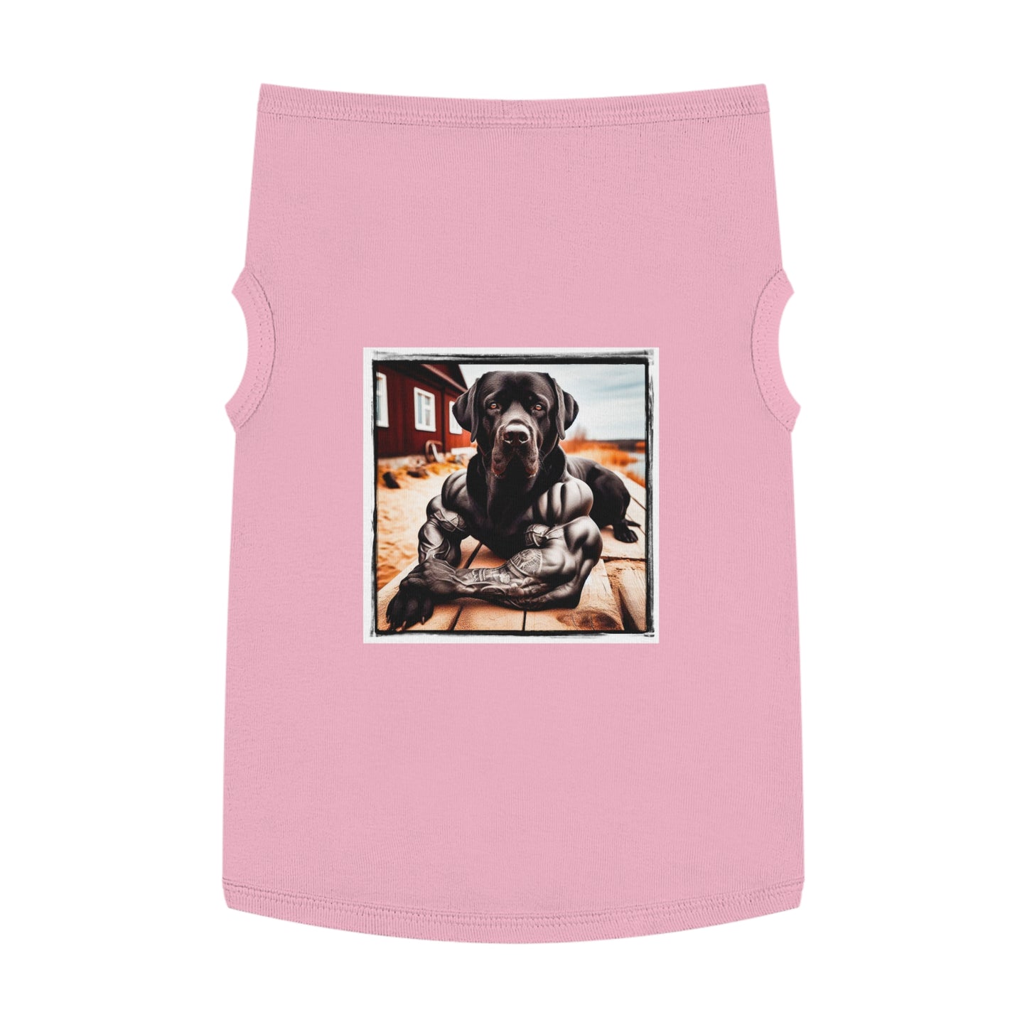 Pet Tank Top Labrador Retriever Pets Printify XL Pink 