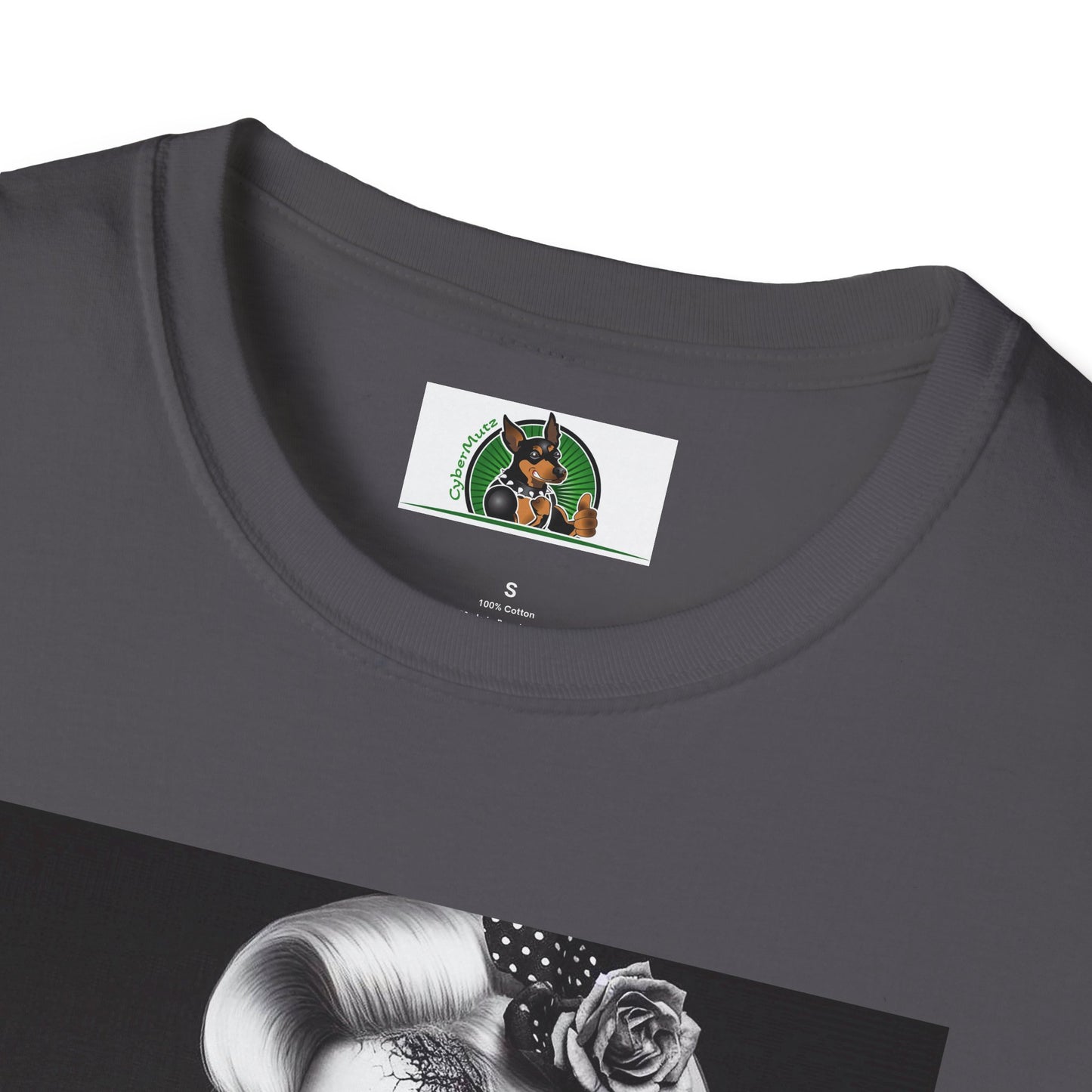 Zombie Girl Graphic T-Shirt - Quirky Soft Cotton Tee | CyberMutz T-Shirt Printify