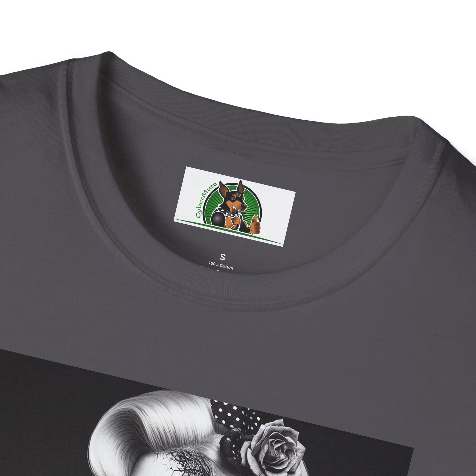 Zombie Girl Graphic T-Shirt - Quirky Soft Cotton Tee | CyberMutz T-Shirt Printify