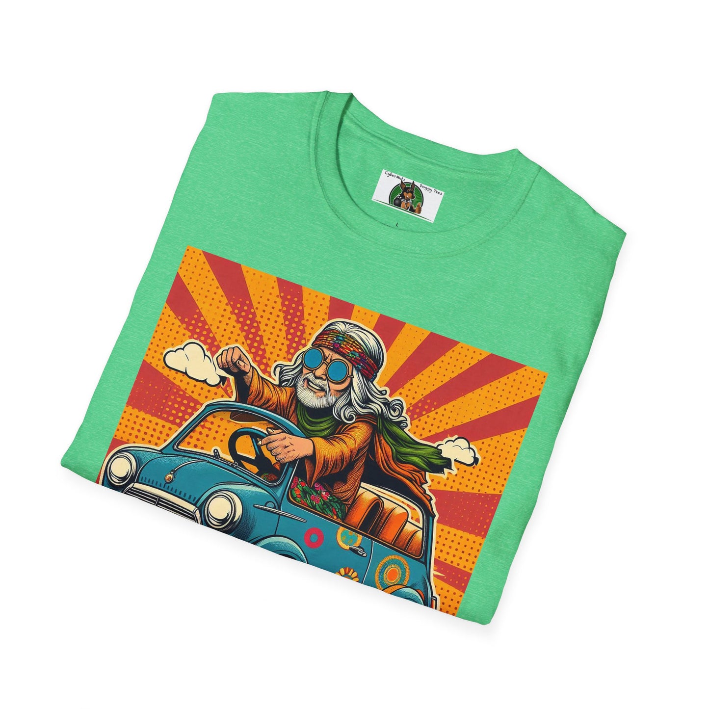 Cool Old Wacky Dude T-Shirt Printify   