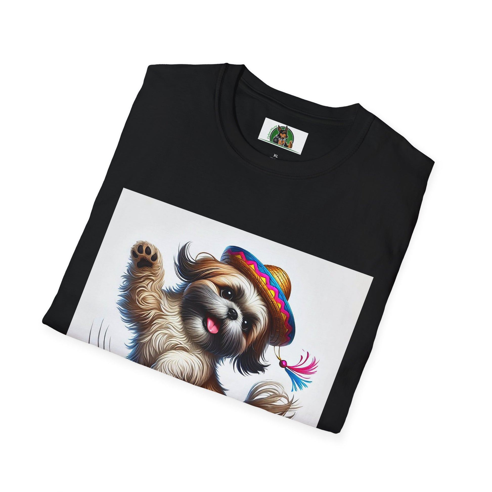 Dancing Shih Tzu T-Shirt T-Shirt Printify