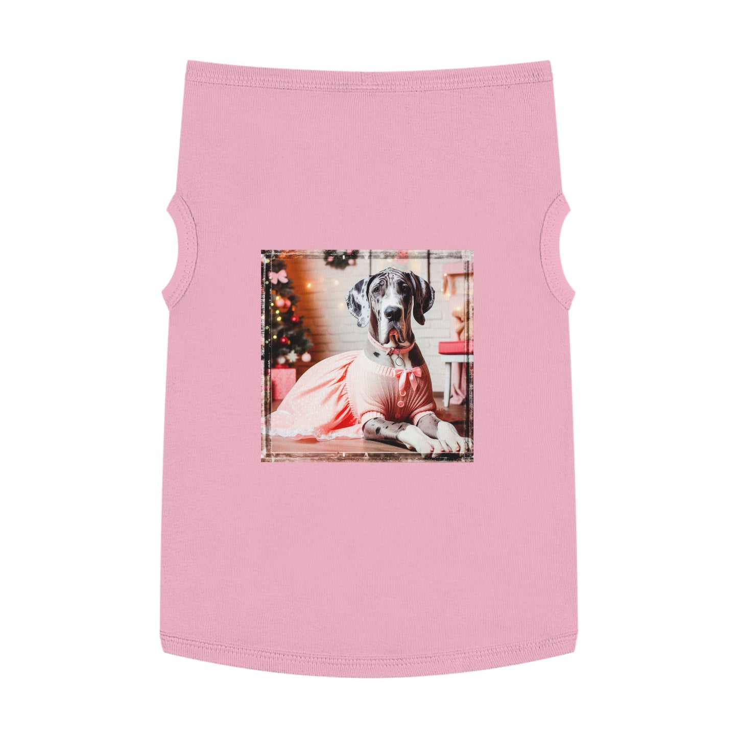 Pet Tank Top Great Dane Pets Printify XL Pink 