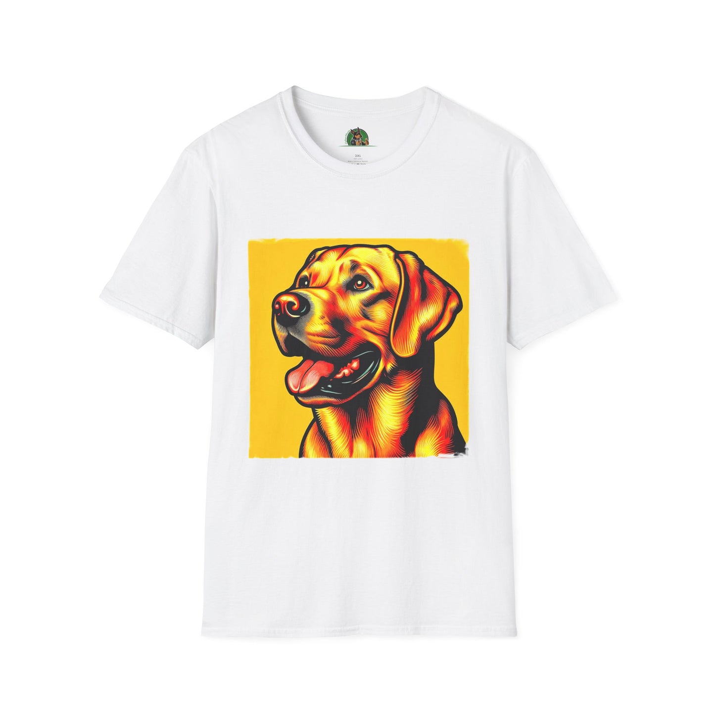 Labrador Retriever T-Shirt Printify XS White 