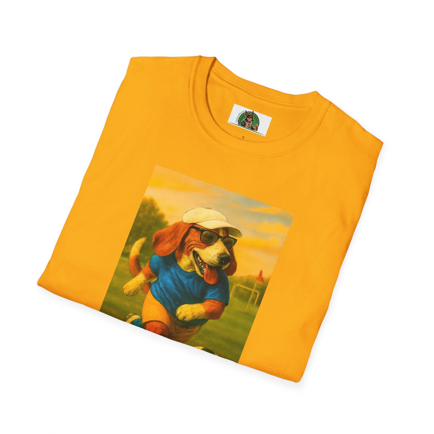 Sports Beagle Soccer T-Shirt