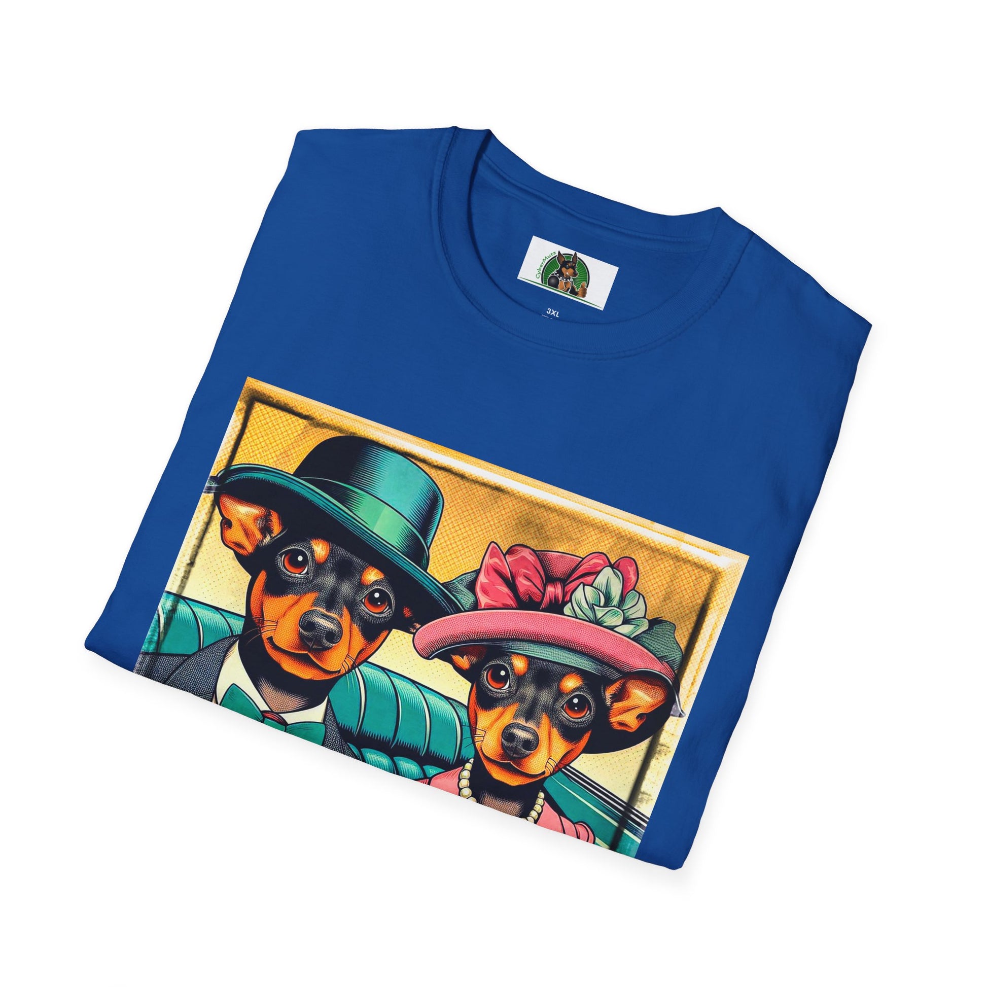 Wacky Min Pin T-Shirt T-Shirt Printify   