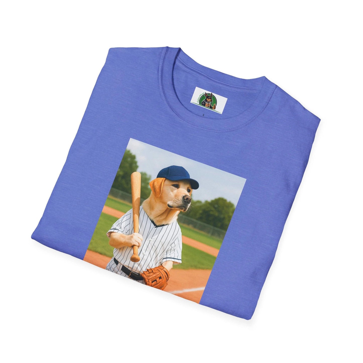Labrador Retriever Basketball T-Shirt — Sports Dog Tee for Dog Lovers by Printify