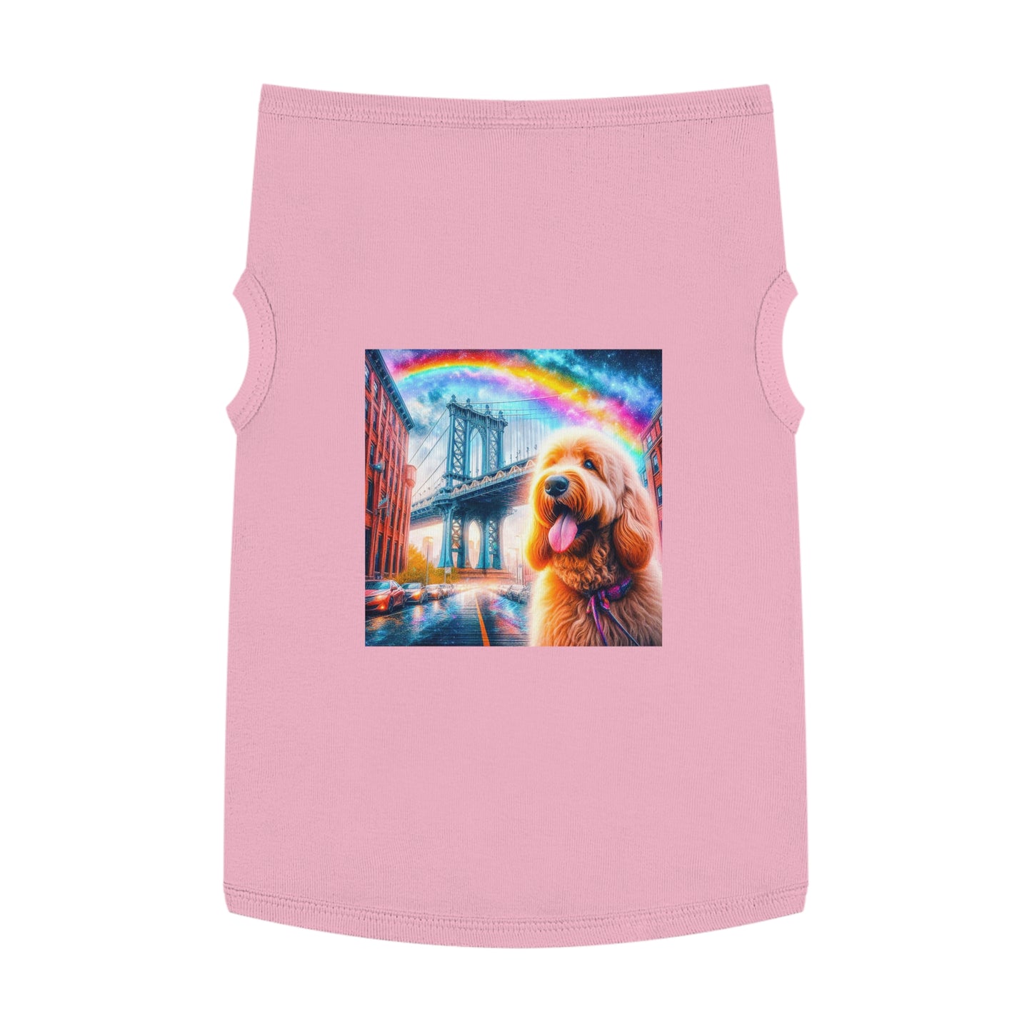 Pet Tank Golden Doodle Pets Printify XL Pink