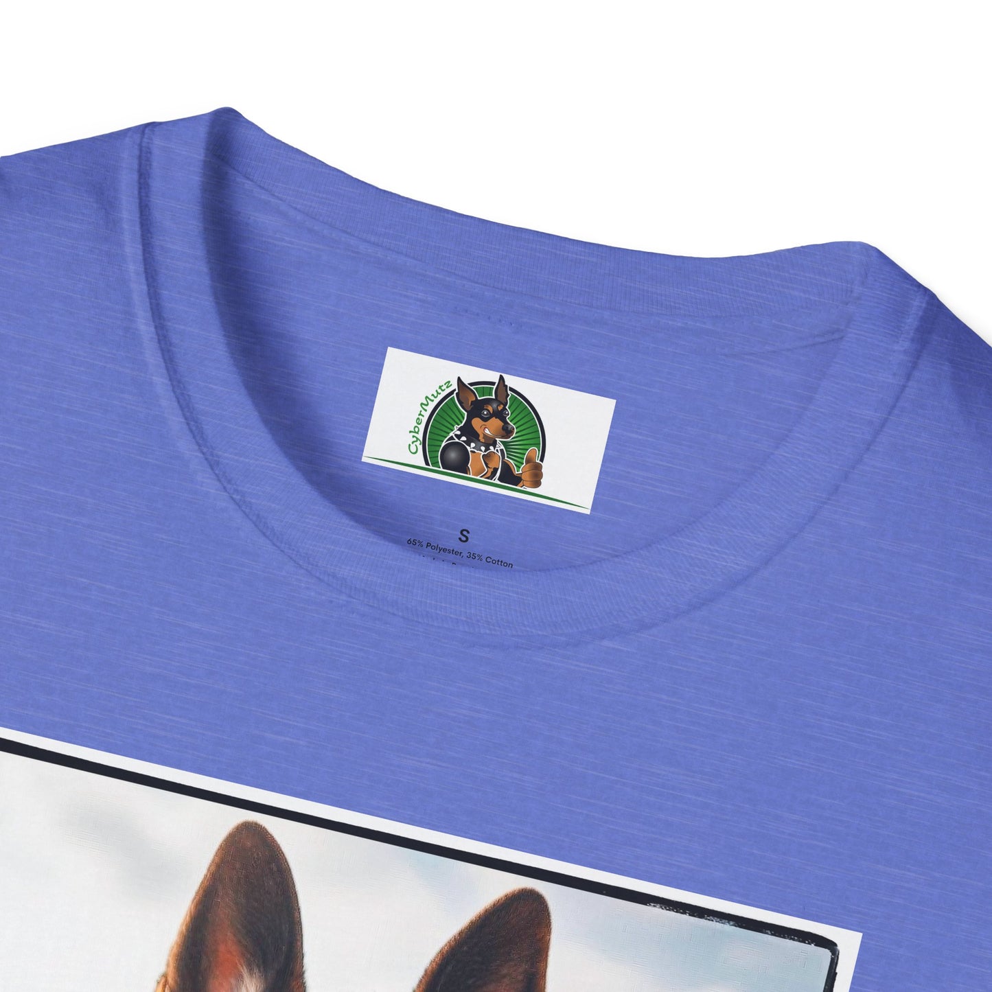 German Shepherd suit and tie shirt