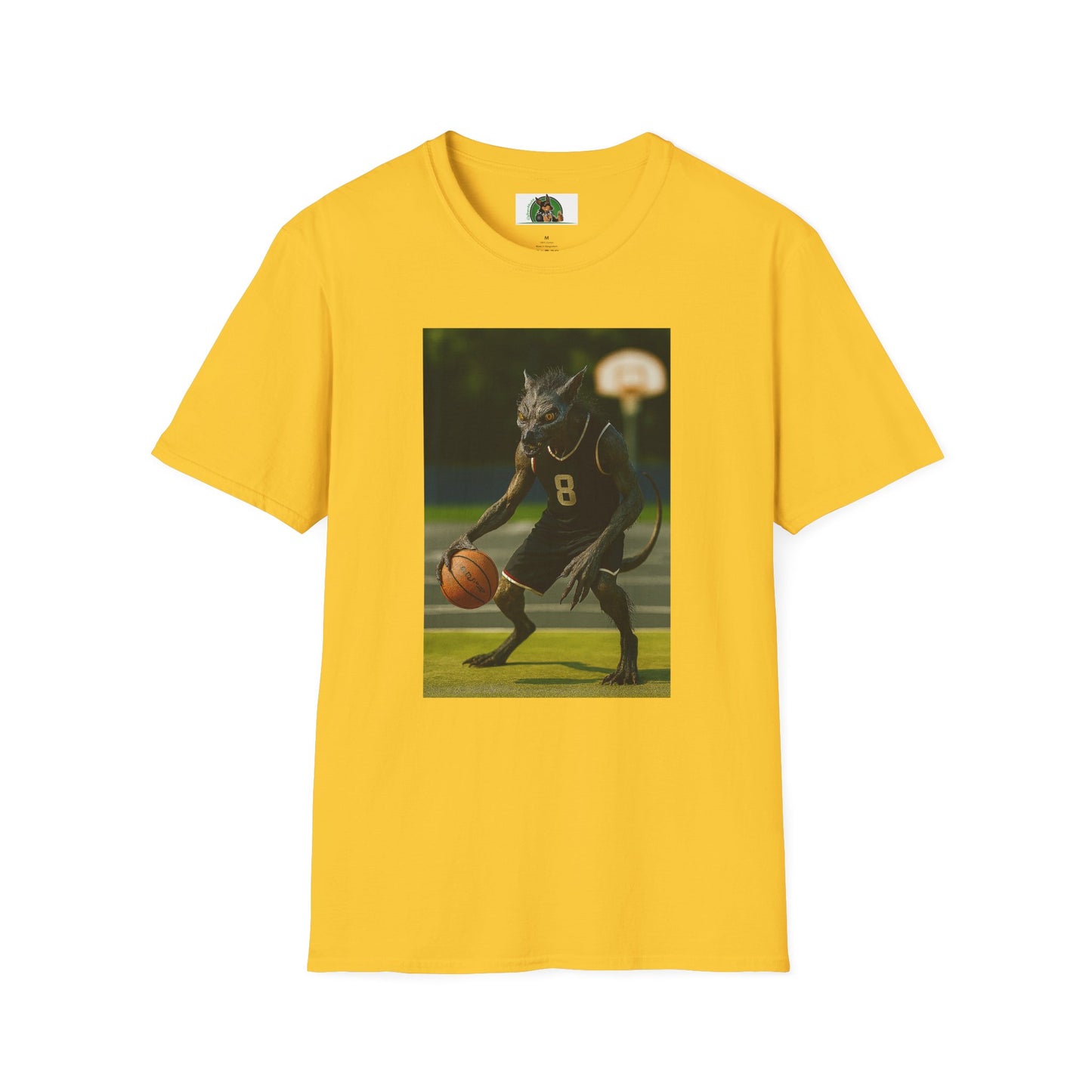 Chupacabra Basketball T-Shirt Sports T-Shirt Printify Daisy S