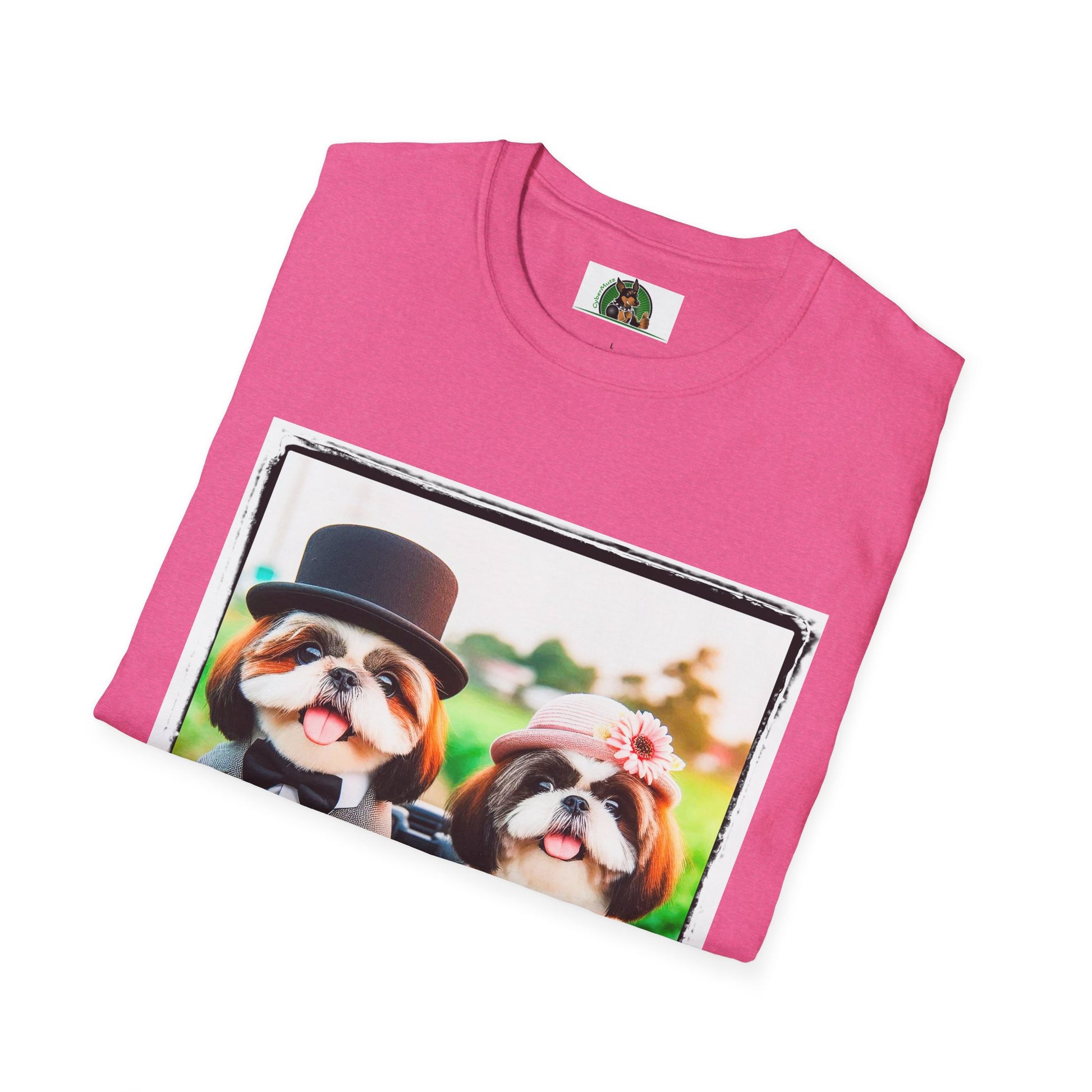 Wacky Shih Tzu T-Shirt Printify   