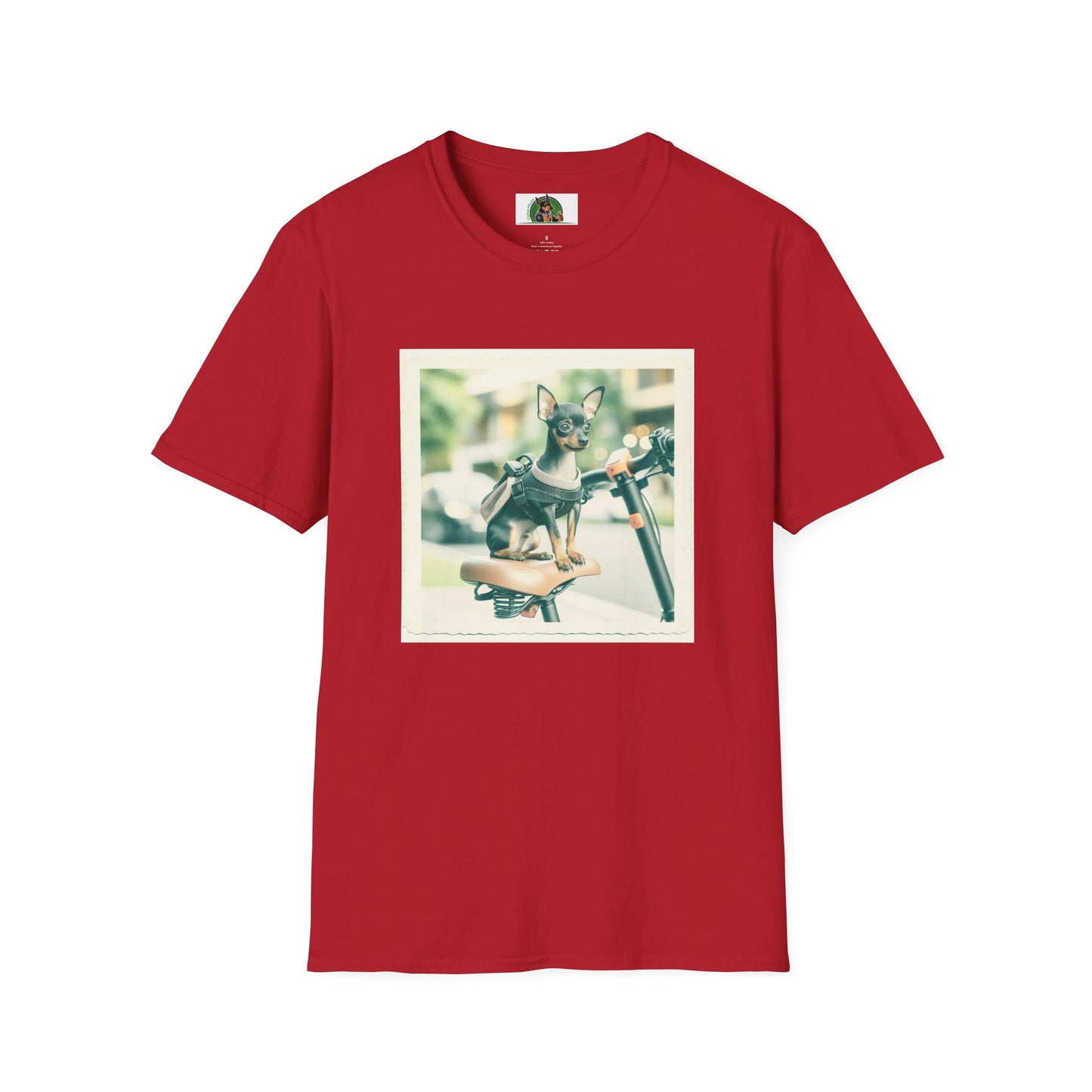 Min Pin T-Shirt T-Shirt Printify S Cherry Red 