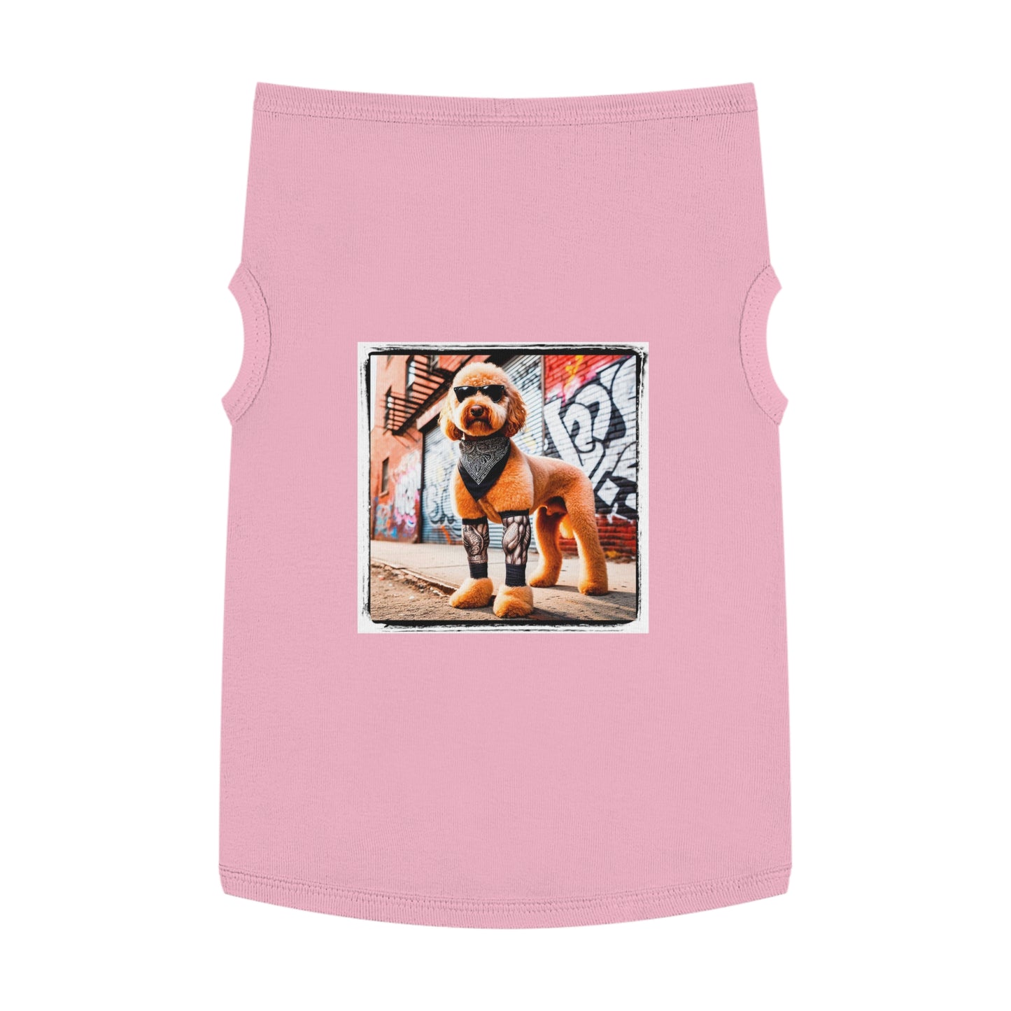 Pet Tank Top Sheepadoodle Pets Printify XL Pink 