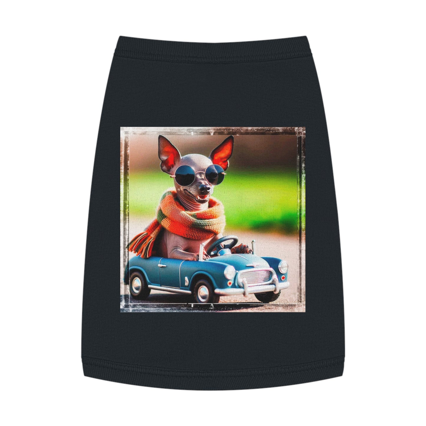 Wacky Pet Tank Top Mexican Hairless Pets Printify M Black