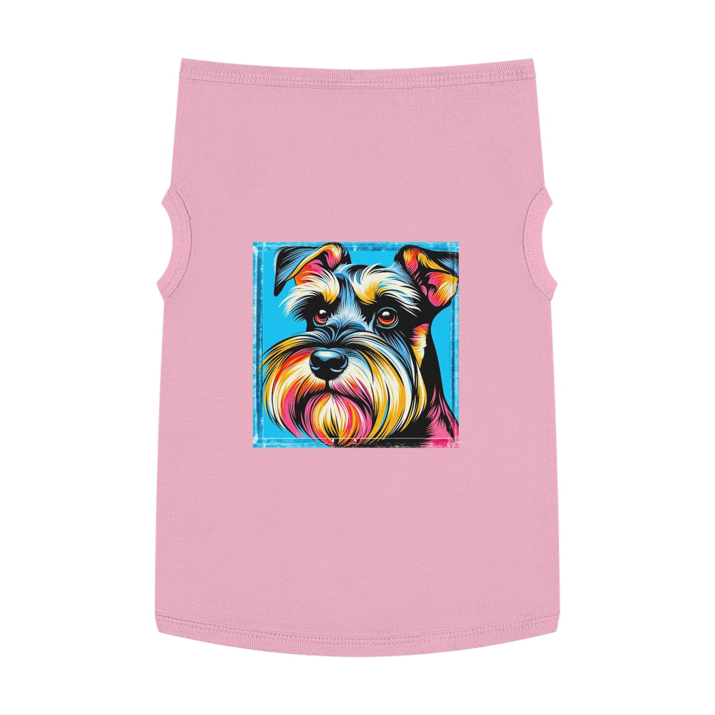 Pet Tank Top Miniature Schnauzer Pets Printify XL Pink 