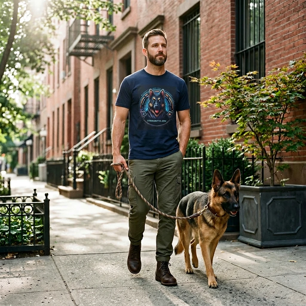 Dog Lover Graphic Tee - Modern Comfort Daily Ritual | CyberMutz T-Shirt Printify