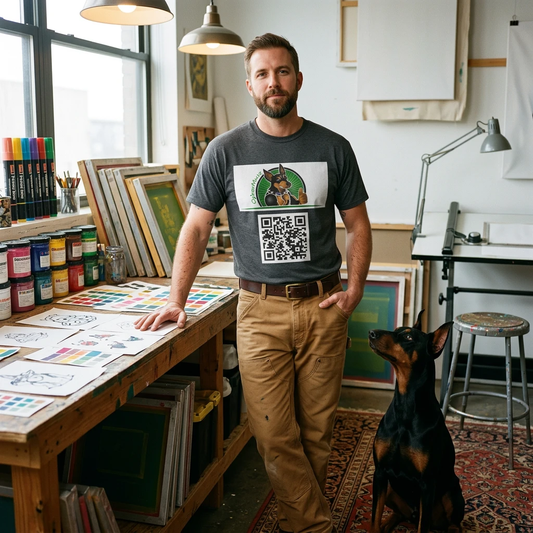 CyberMutz Mis·cel·la·ne·ous Marketing Design T-Shirt Printify
