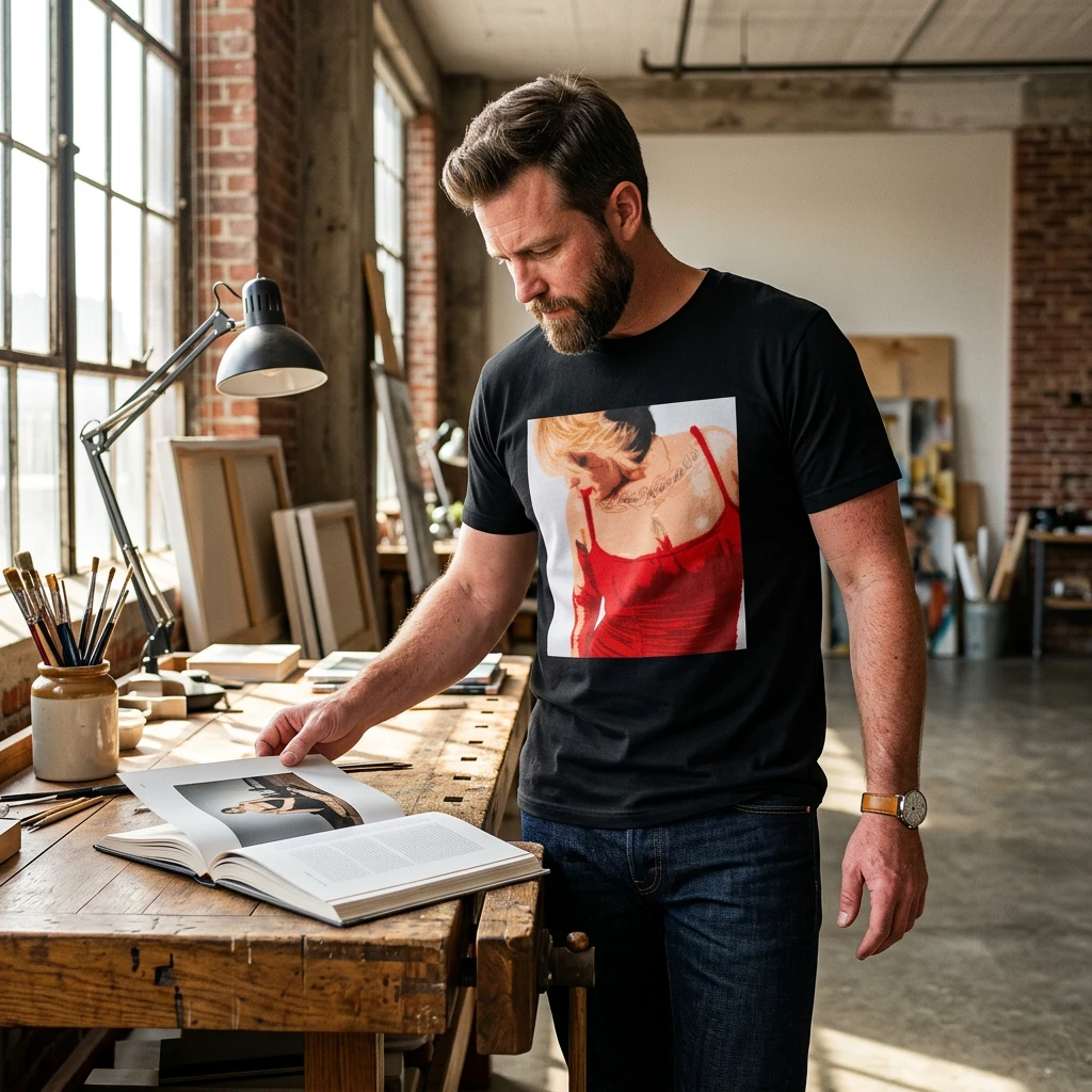 Mis·cel·la·ne·ous Pop Art T-Shirt Printify