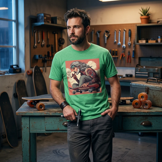 Wacky SkaterMon T-Shirt Printify