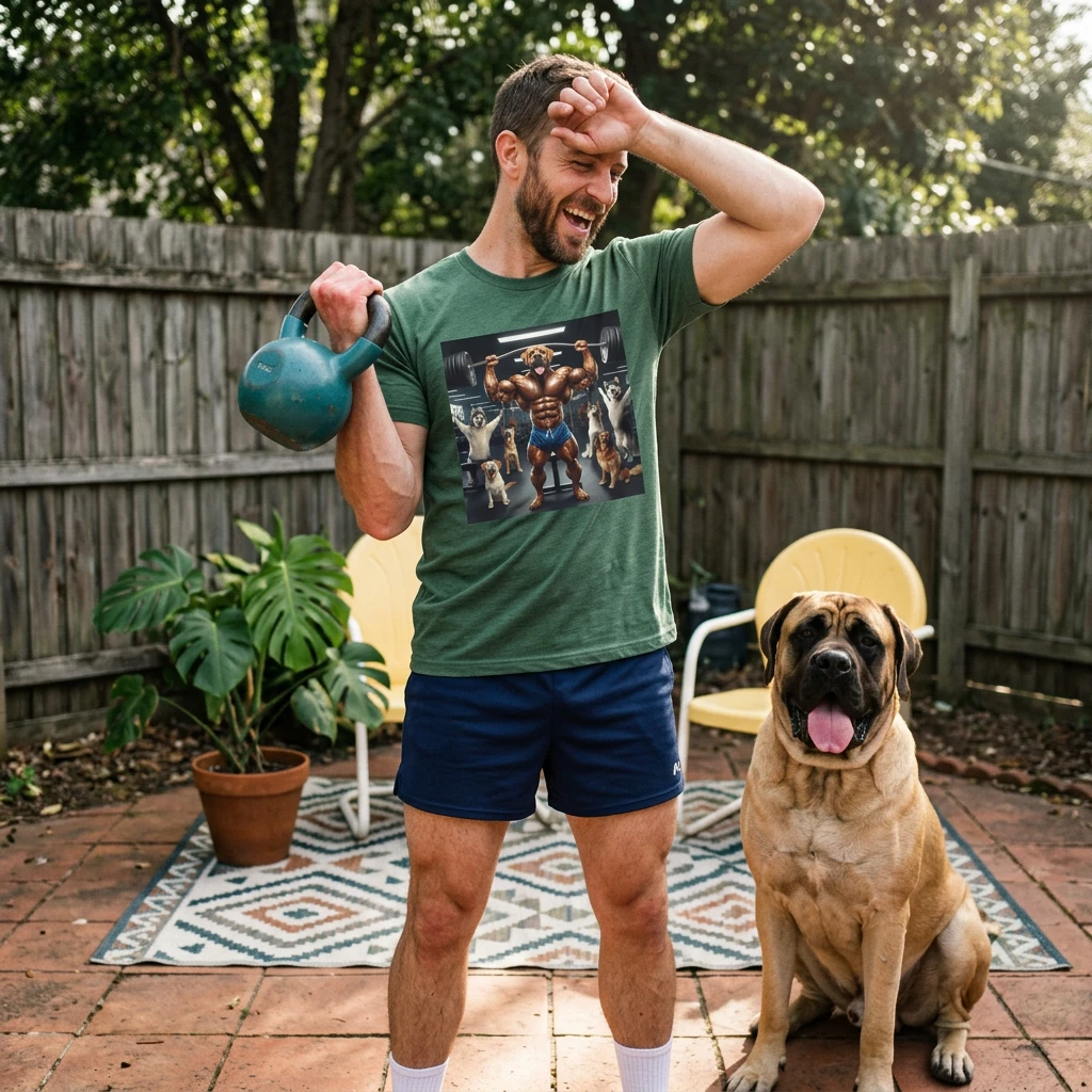 Wacky Dog T-Shirt Printify