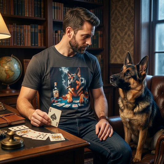German Shepherd Everyday T-Shirt T-Shirt Printify