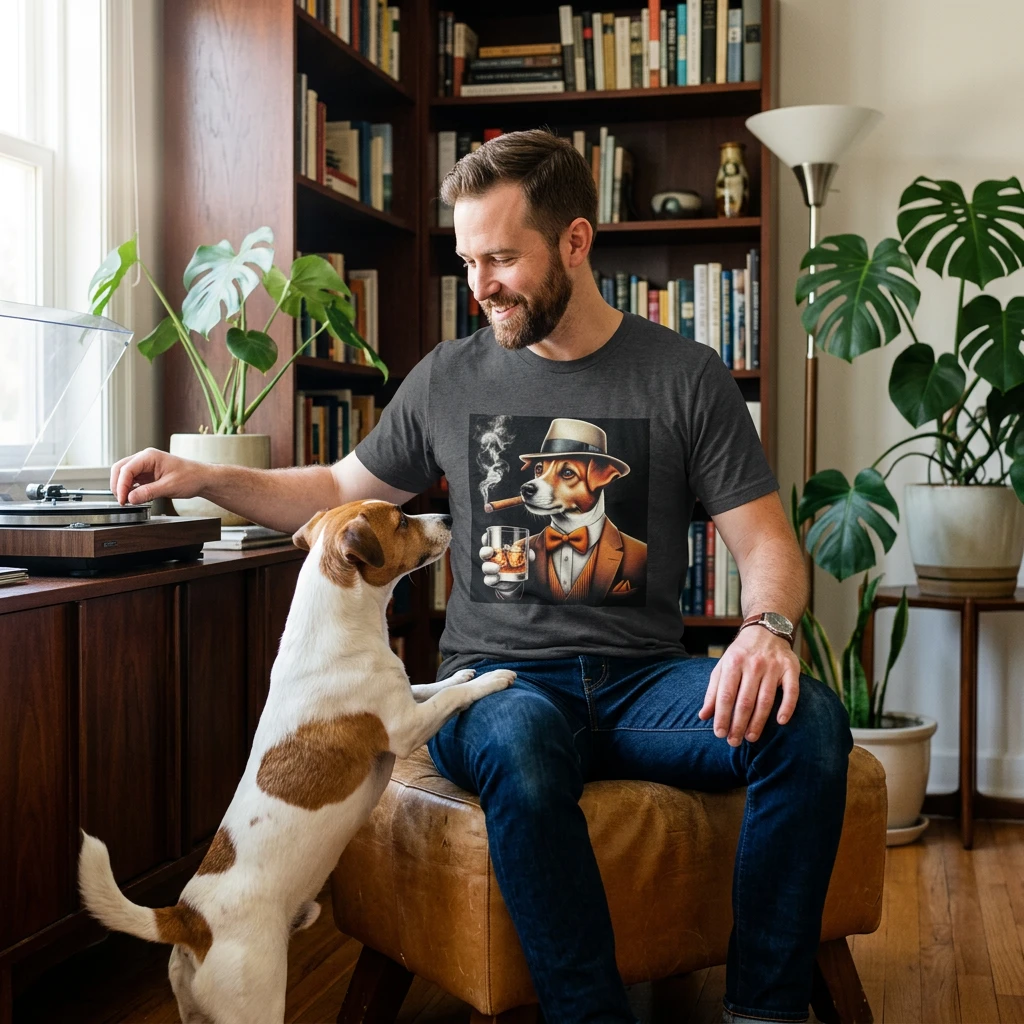 Jack Russell T-Shirt Printify